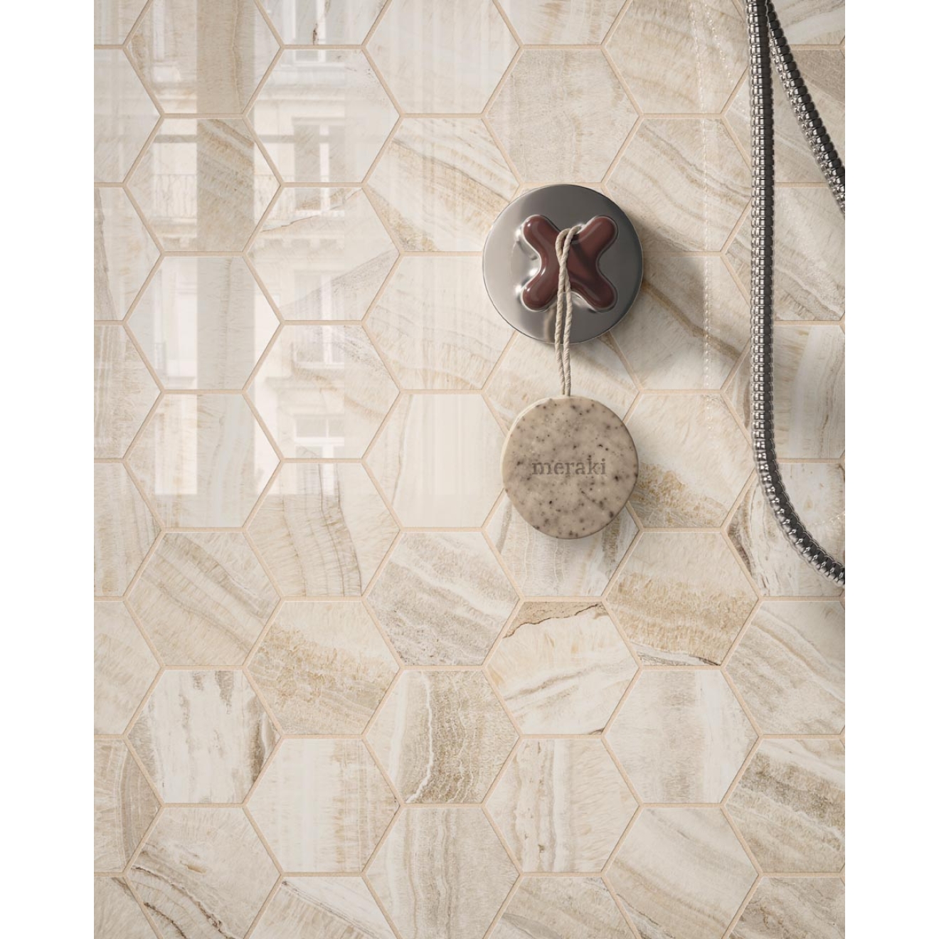 Sant Agostino Astral Beige KRY Mosaik Maxi Class 30x45 cm