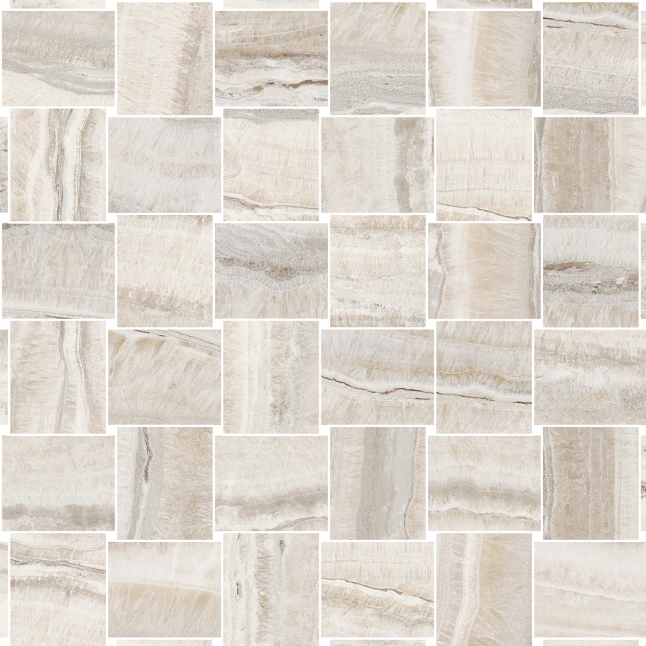 Sant Agostino Astral Pearl NAT Mosaik 30x30 cm