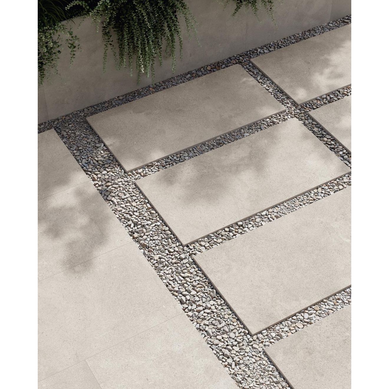 Sant Agostino Baystone Pearl As 2.0 Terrassenplatte 60x120 cm