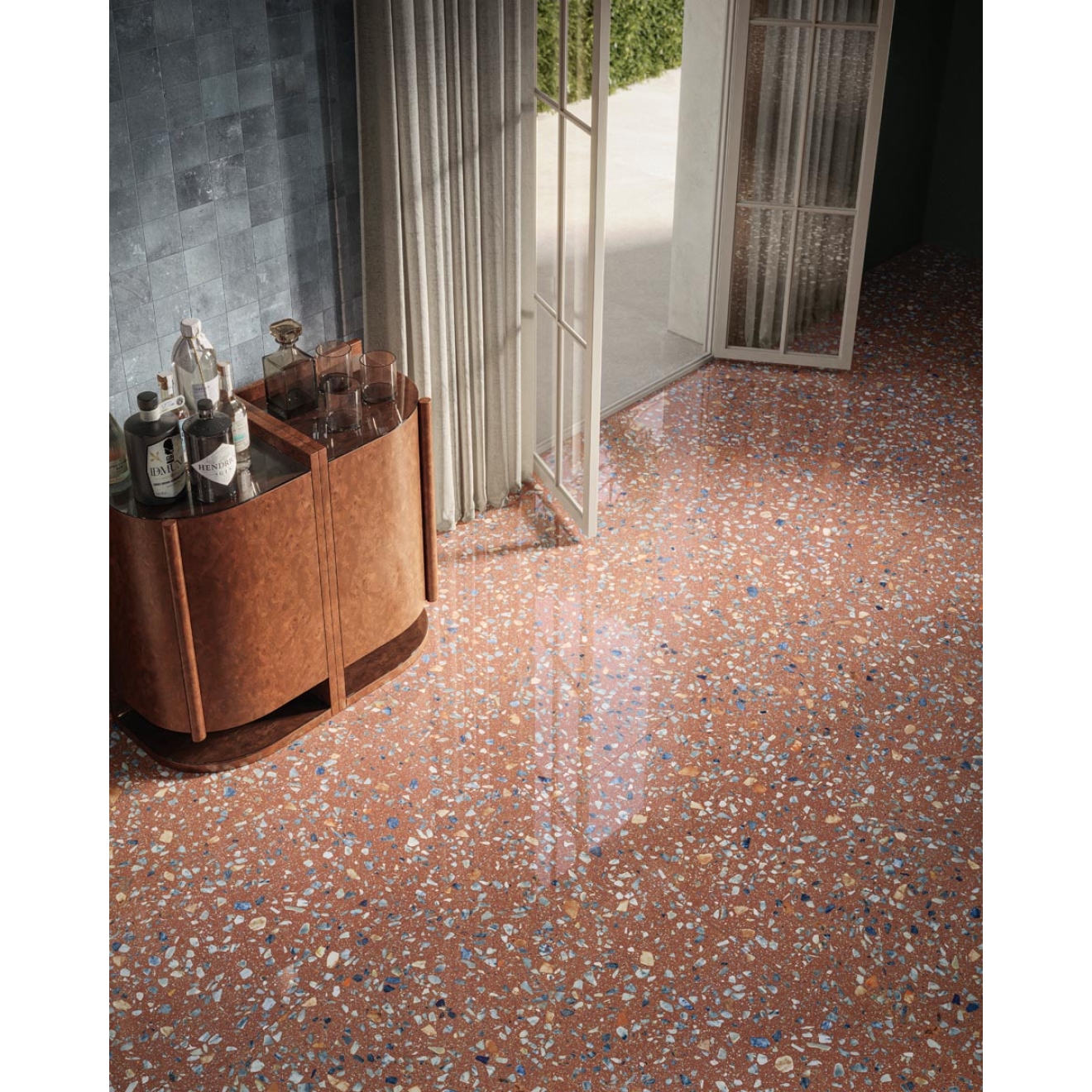 Sant Agostino Glow Plus Sunset NAT Mosaik 30x30 cm