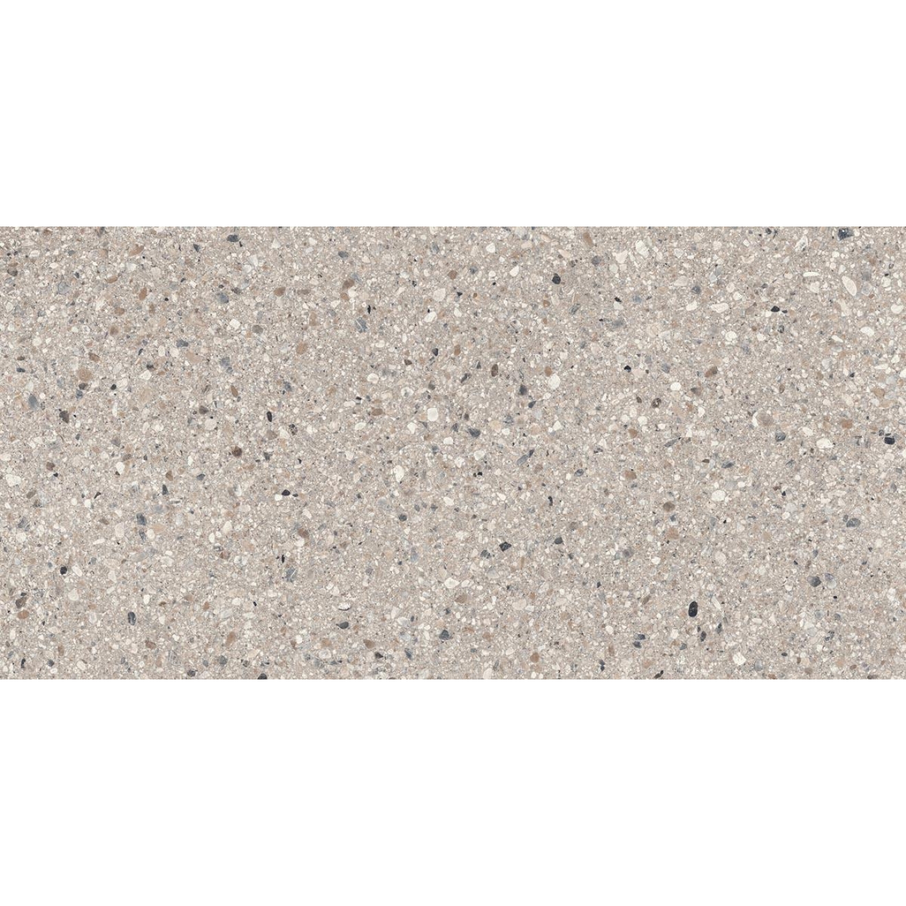 Sant Agostino Gravel Full Grey NAT Boden- und Wandfliese 60x120 cm