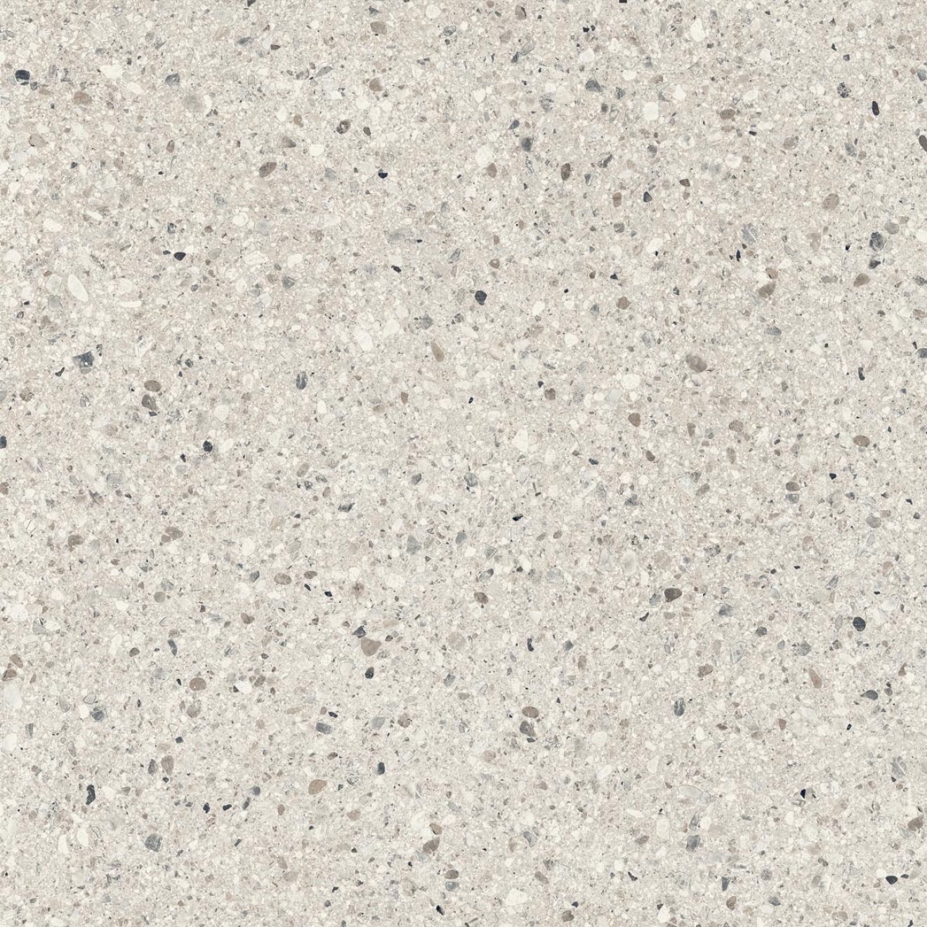 Sant Agostino Gravel Full Pearl NAT Boden- und Wandfliese 90x90 cm