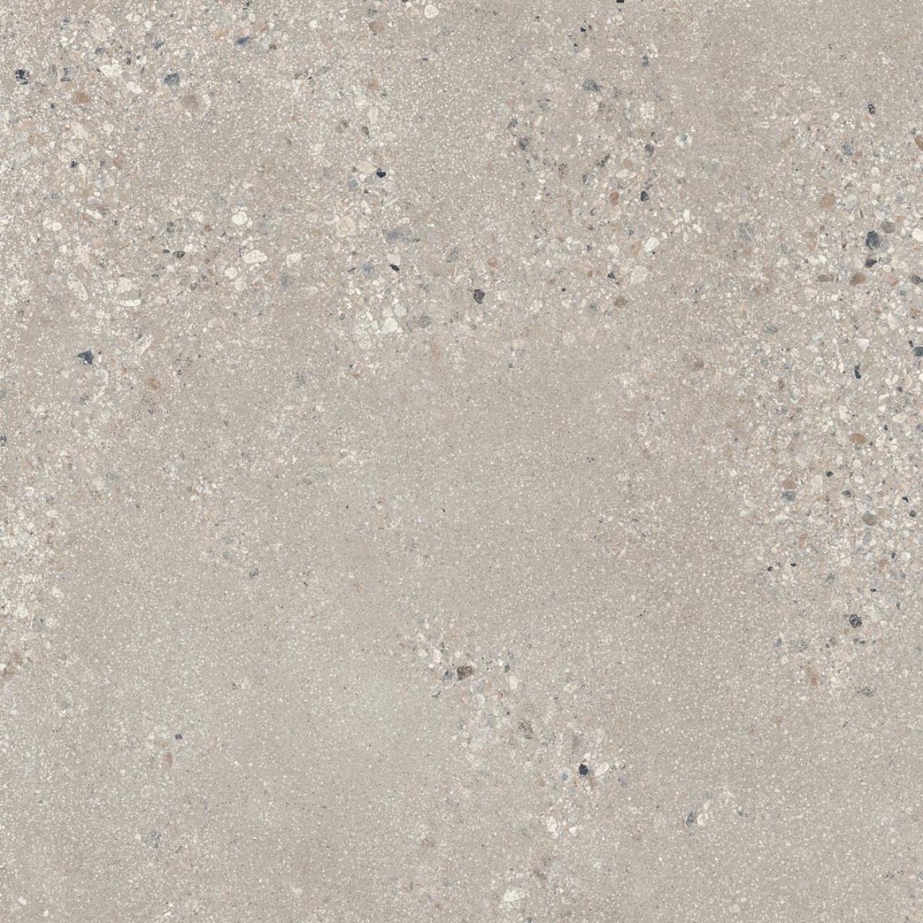 Sant Agostino Gravel Large Grey Antislip Bodenfliese 90x90 cm