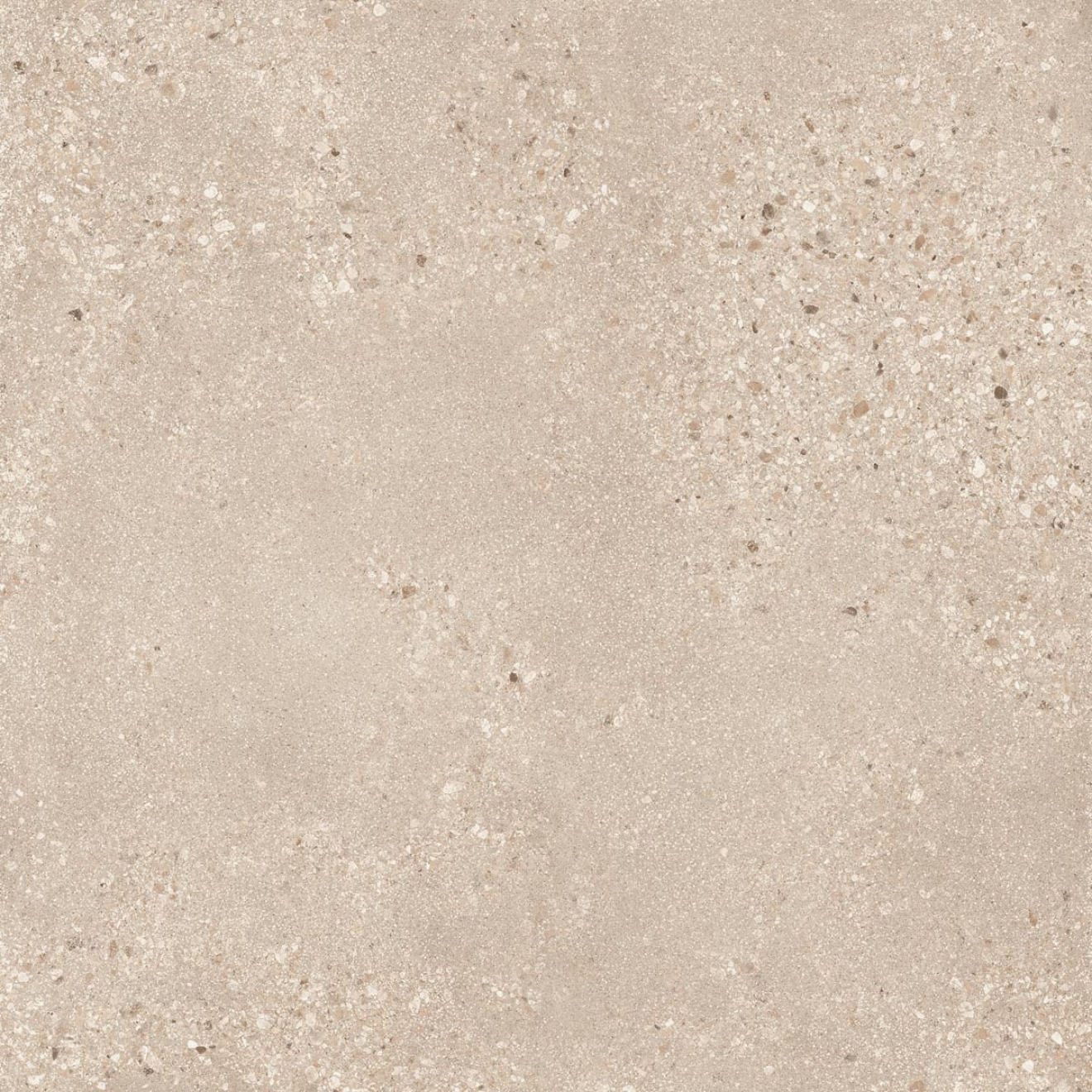 Sant Agostino Gravel Large Sand NAT Boden- und Wandfliese 120x120 cm