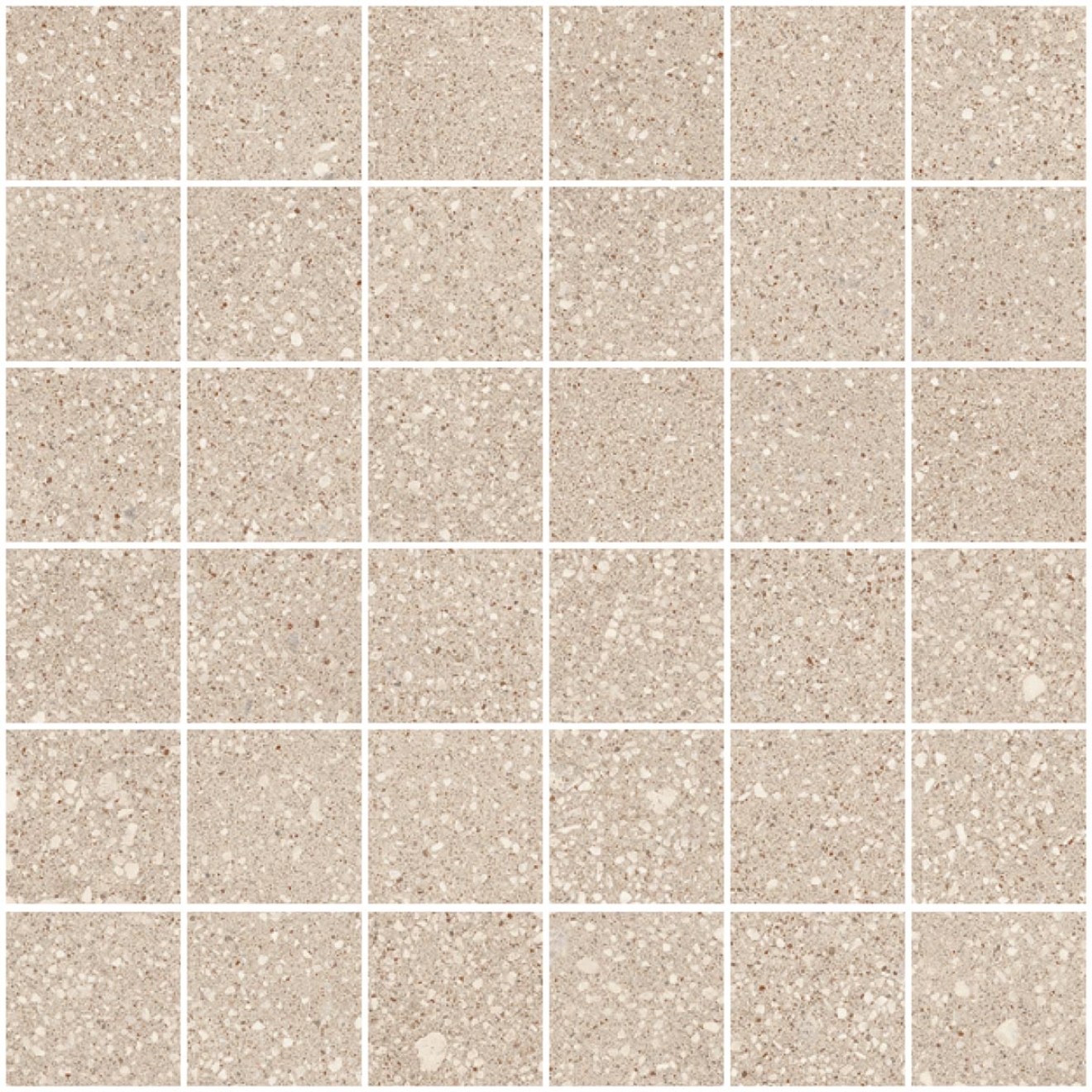 Sant Agostino Gravel Small Sand NAT Mosaik 30x30 cm