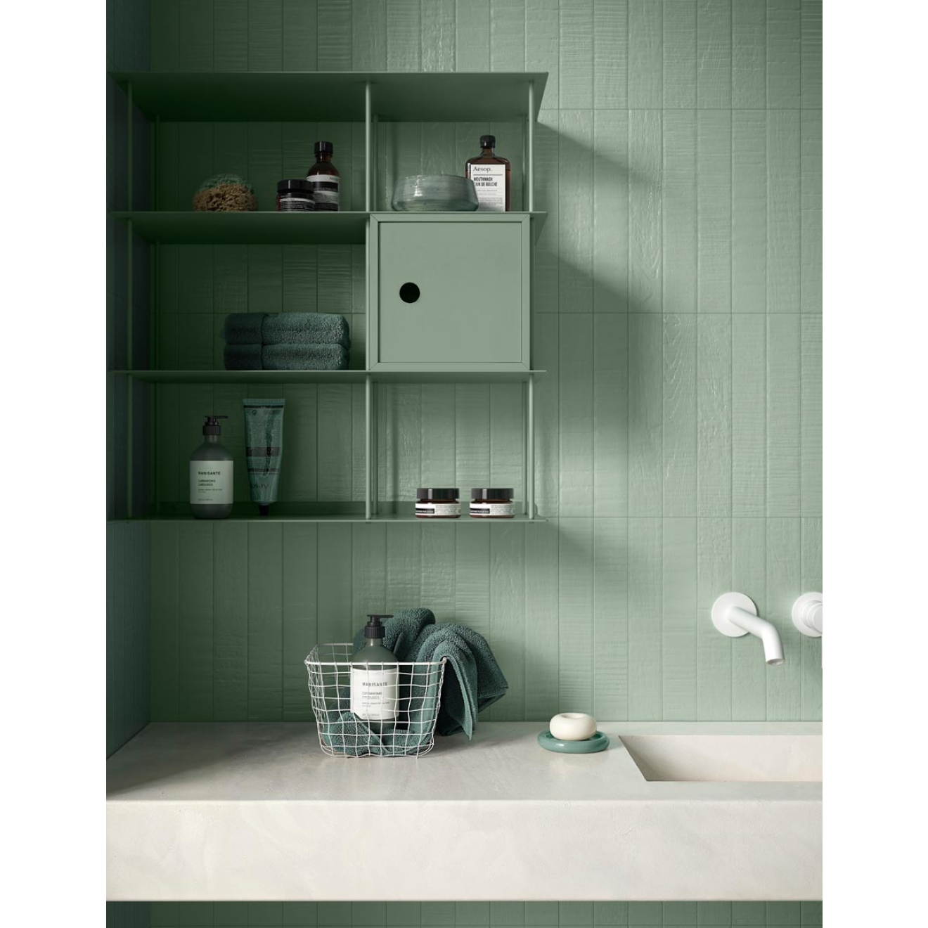 Sant Agostino Iki Wood Garden NAT Boden- und Wandfliese 5x30 cm