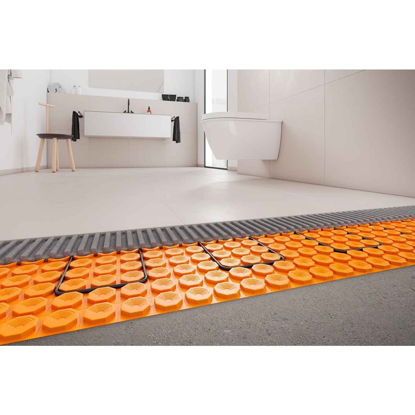 Schlüter Ditra HEAT PS Entkopplungsmatte selbstklebend Rolle 12,5m²