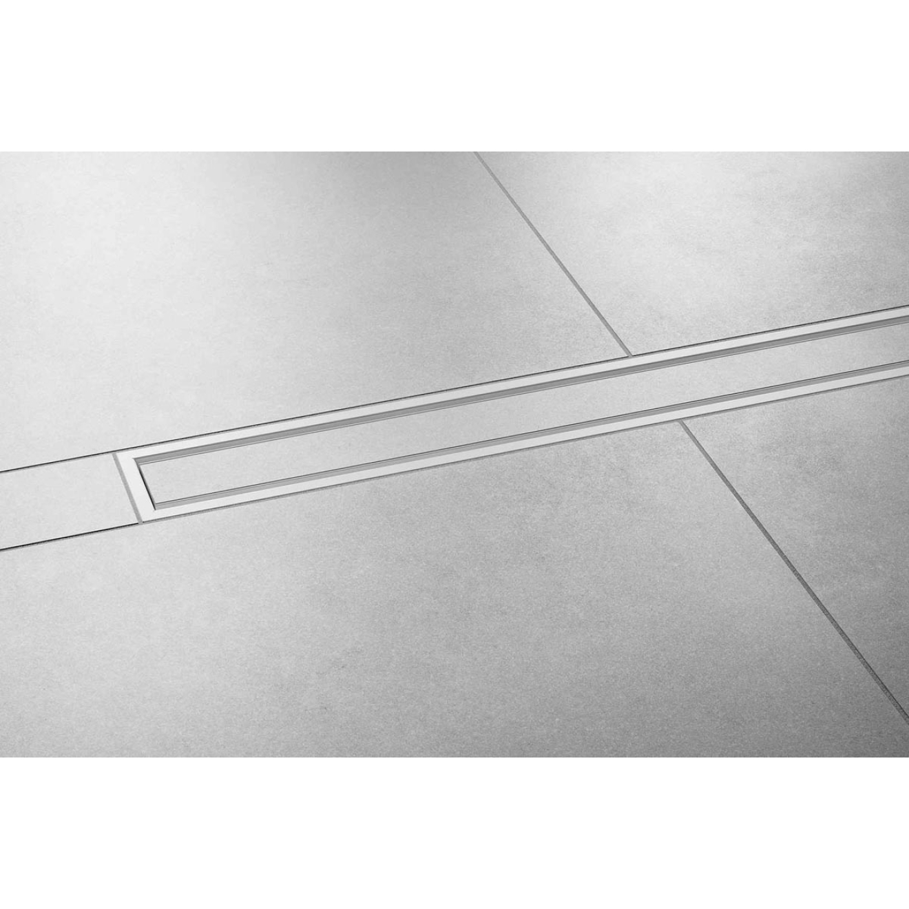 Schlüter KERDI-LINE-C 19 mm Rinnenabdeckung FRAMED TILE Dunkelanthrazit 70 cm