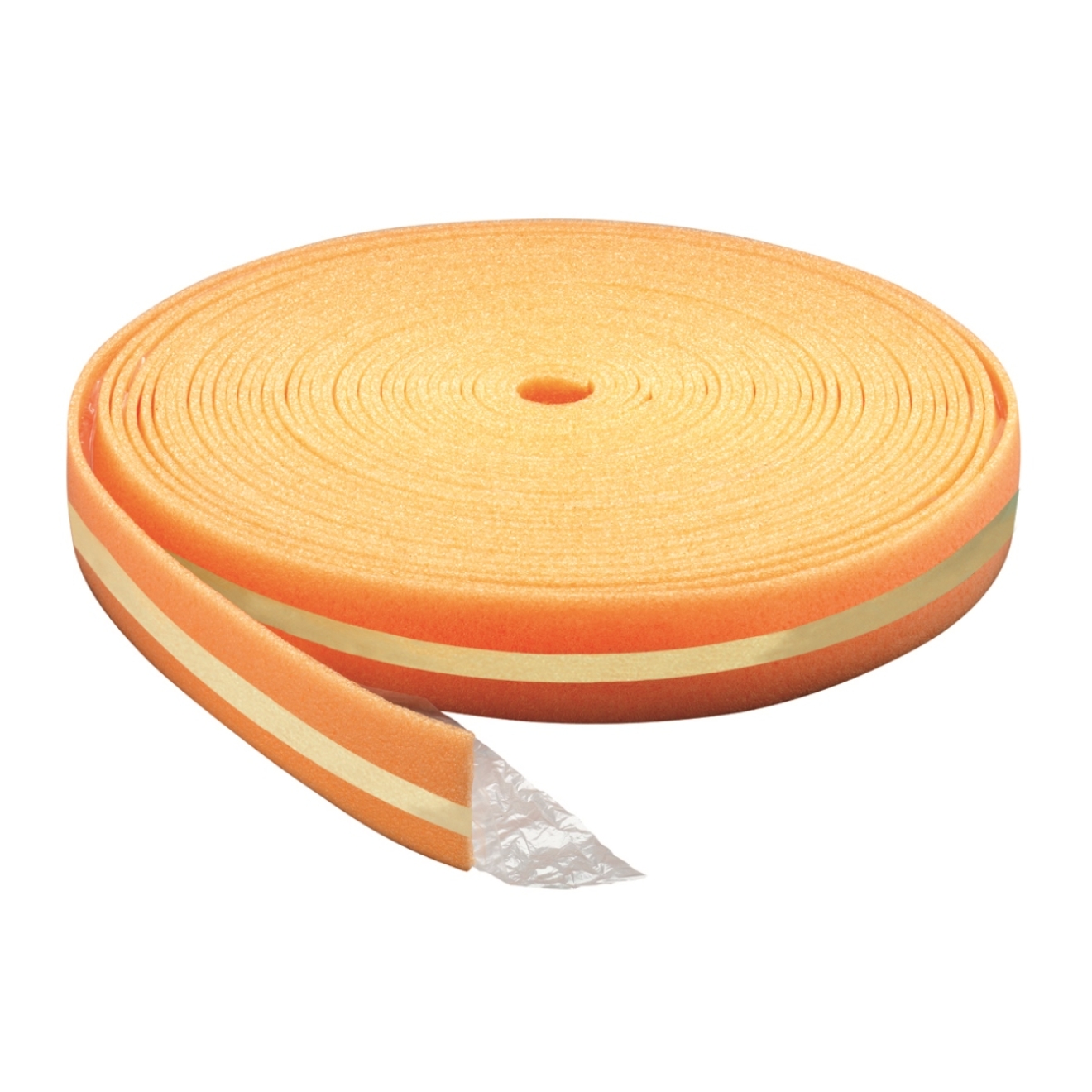 Schlüter BEKOTEC BRSK 810 Randstreifen mit Kleberücken für Zementestrich, Rolle 50 m