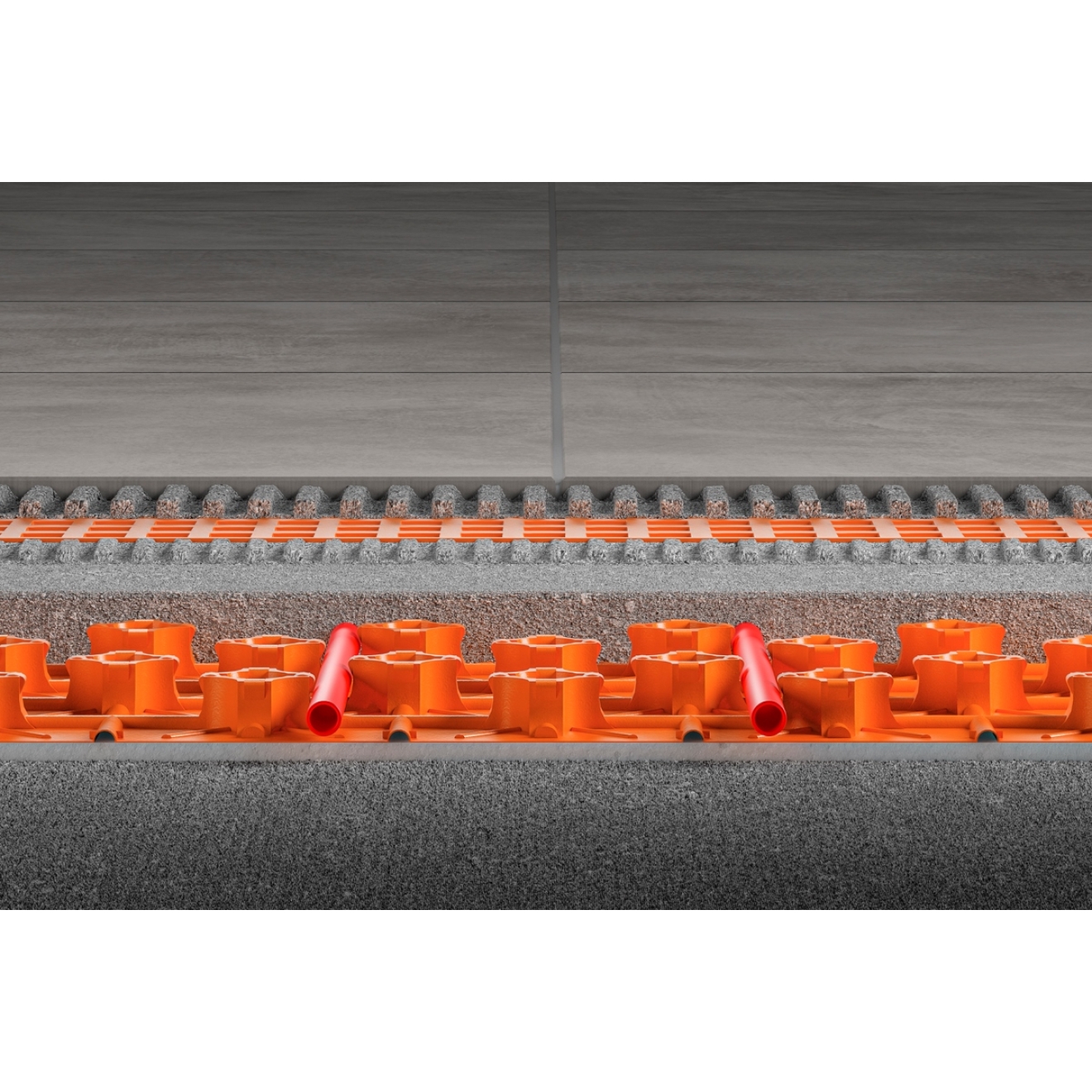 Schlüter BEKOTEC-EN 18 FTS Estrichnoppenplatte mit Trittschalldämmung 1,12 m²