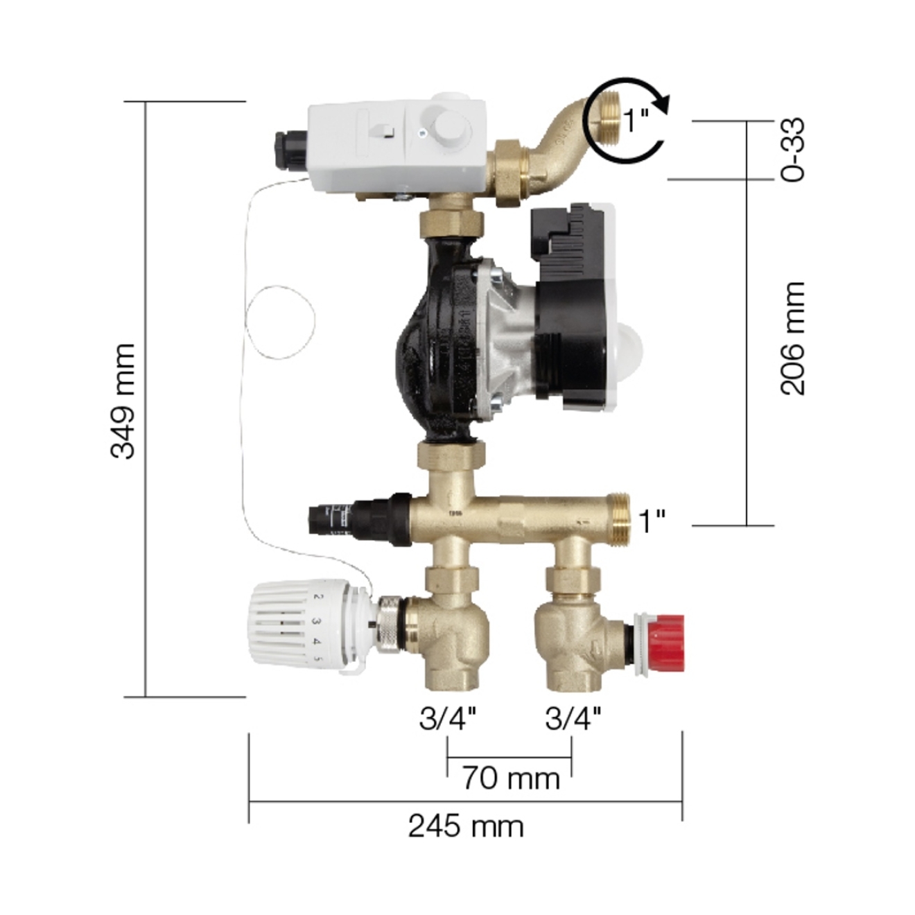 Schlüter BEKOTEC-THERM-FRS Festwertregelstation