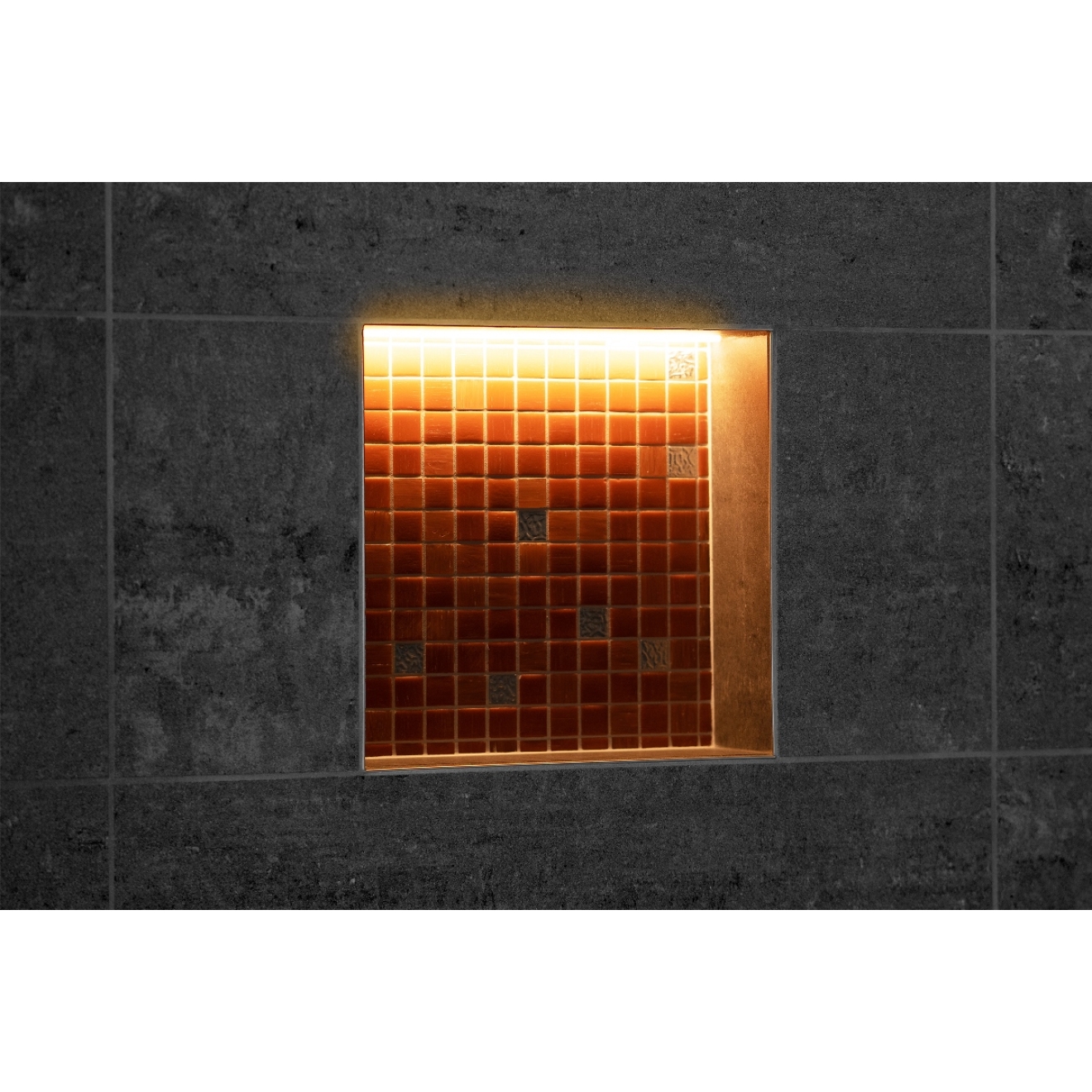 Schlüter LIPROTEC EASY Nischen-Set 305x508mm Warmweiß