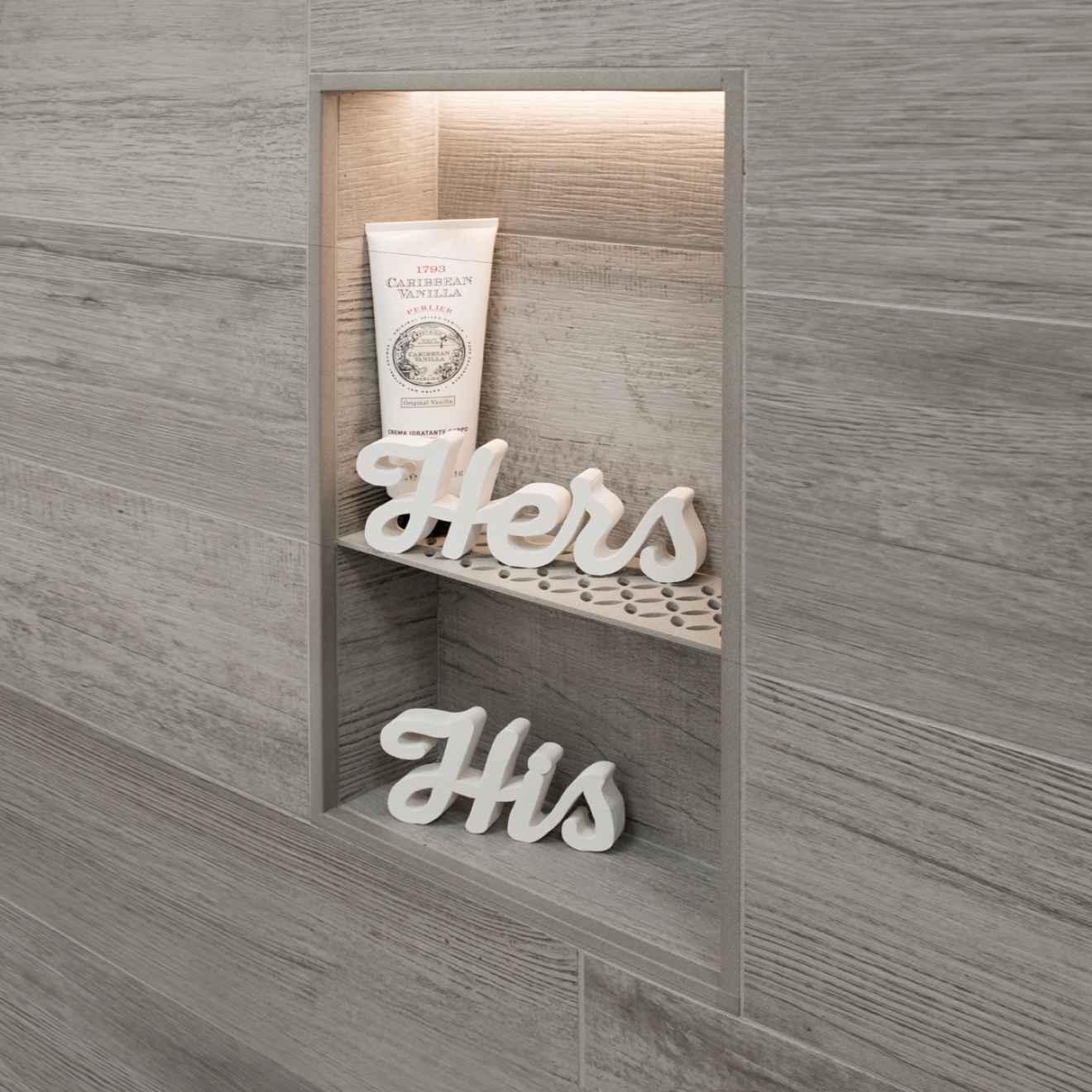 Schlüter LIPROTEC EASY Nischen-Set 305x508mm Warmweiß