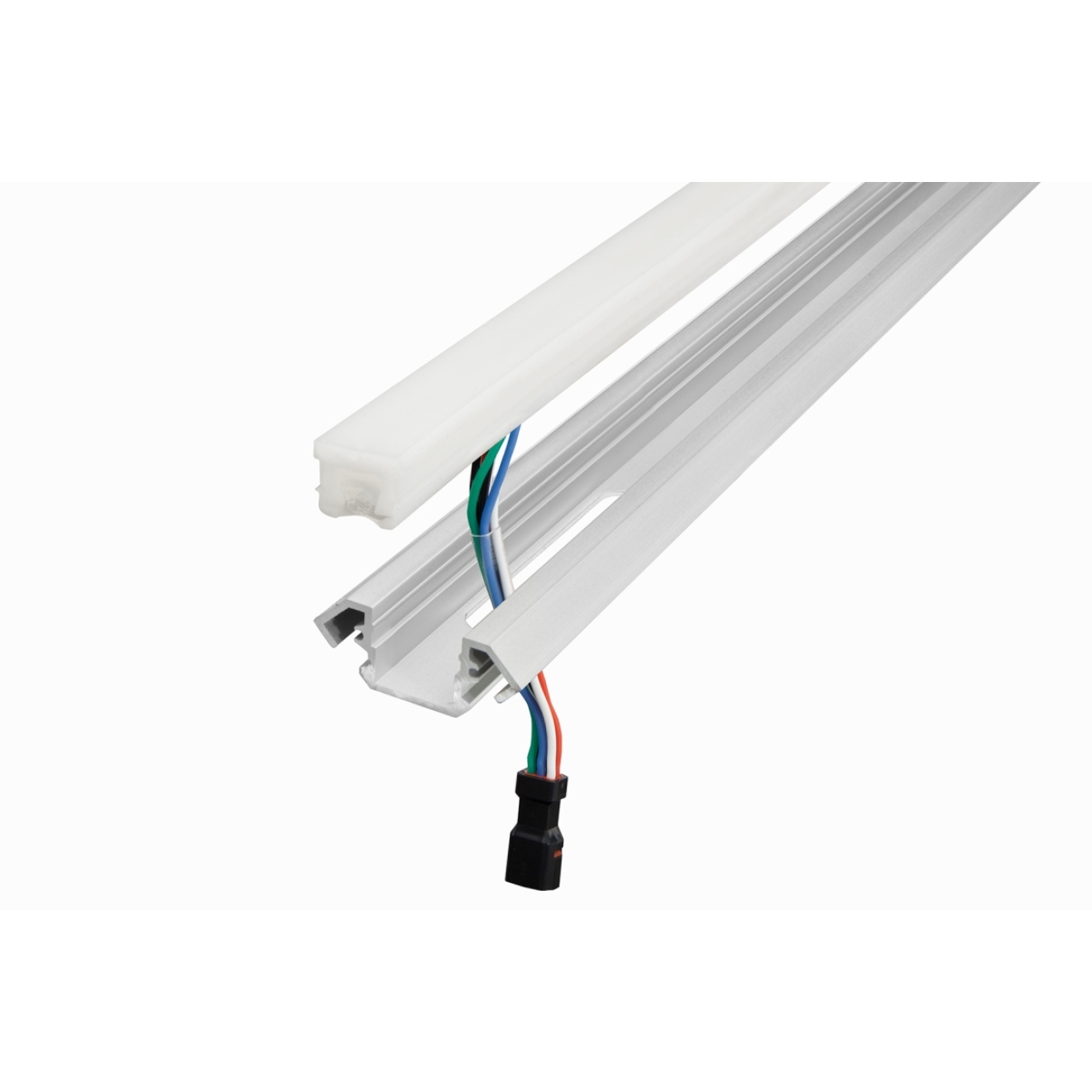 Schlüter LIPROTEC EASY LED-Modul Wandecke RGB+W Aluminium 250 cm