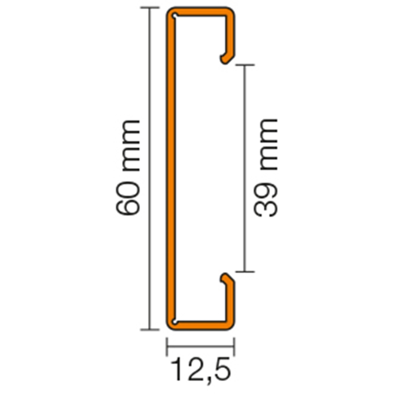 Schlüter LIPROTEC DESIGNBASE QD Sockel/Bordüre Aluminium edelstahl gebürstet 250 cm