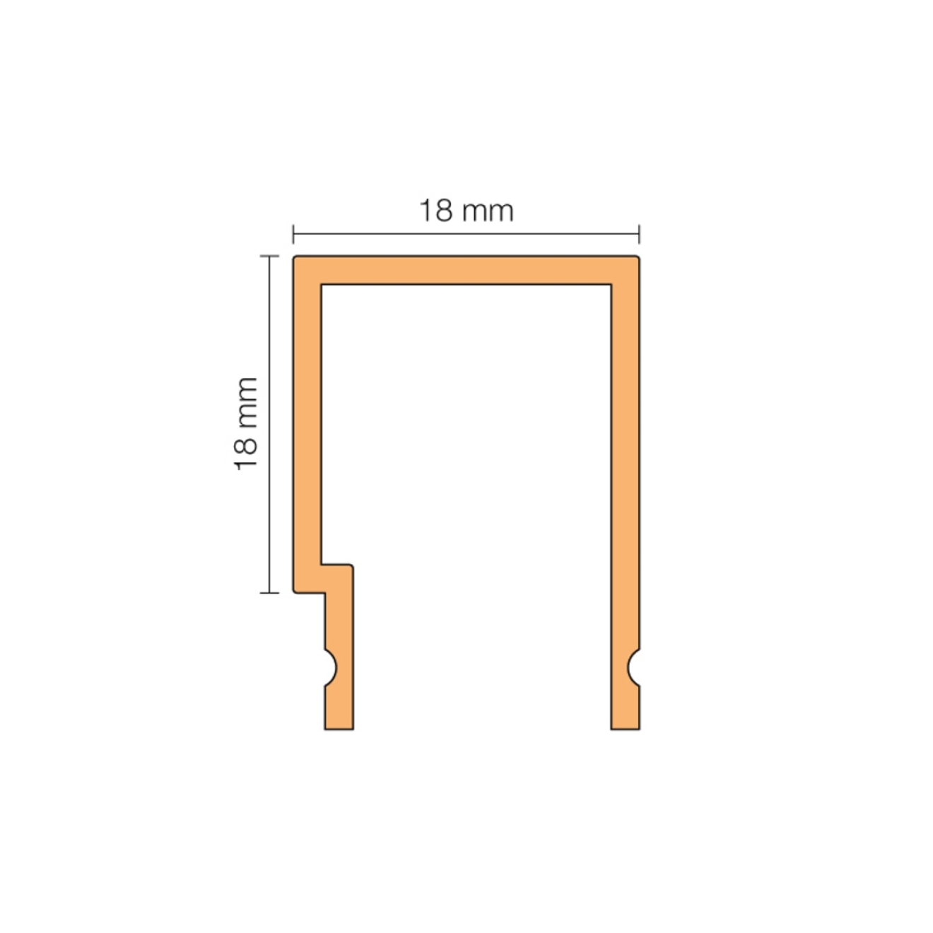 Schlüter LIPROTEC WSD Streuscheibe direkte Beleuchtung 150 cm
