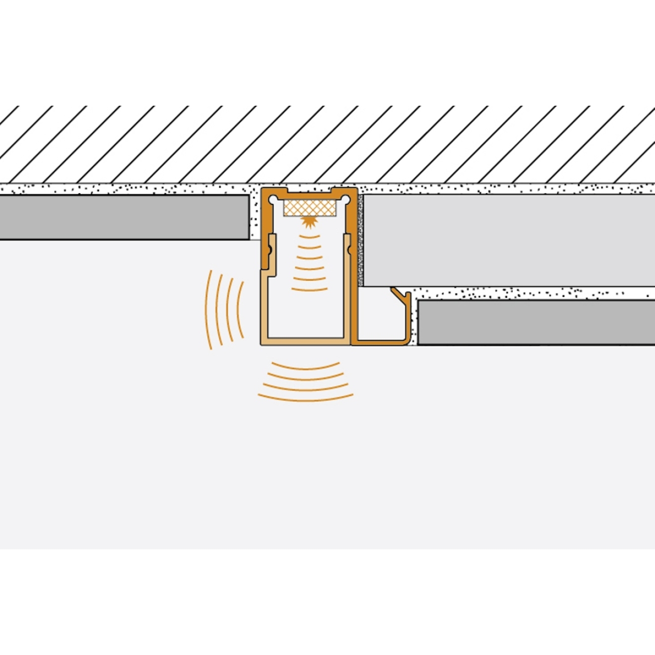Schlüter LIPROTEC WSQ Profil mit Quadec-Abschluss Aluminium 250 cm