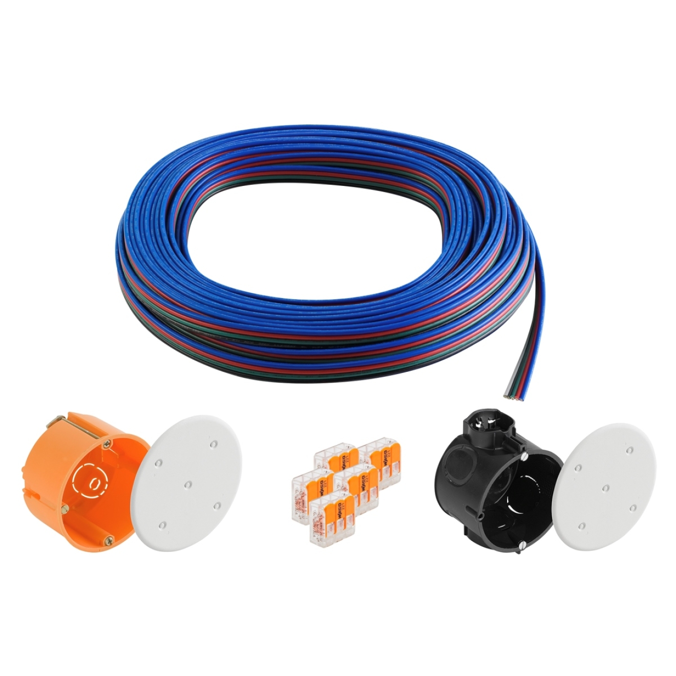 Schlüter LIPROTEC ZS Anklemm-Set 5-adrig