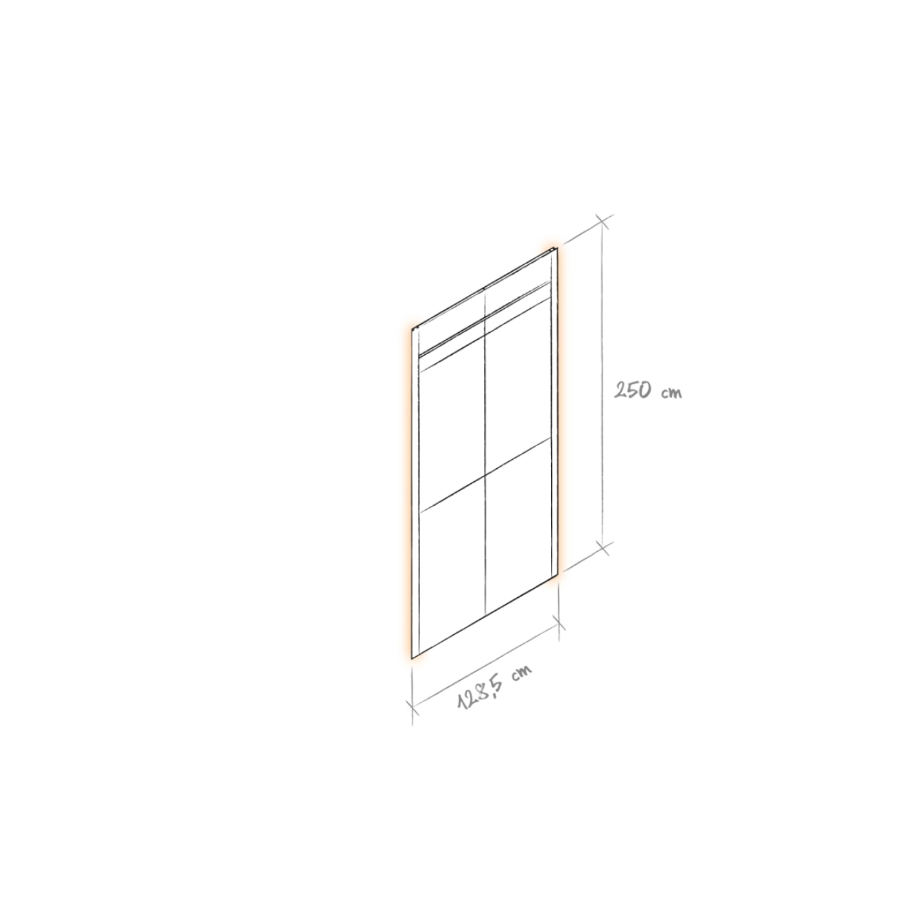 Schlüter LIPROTEC WSK 1285 Zubehör-Set mit LED-Streifen RGB 128,5 cm
