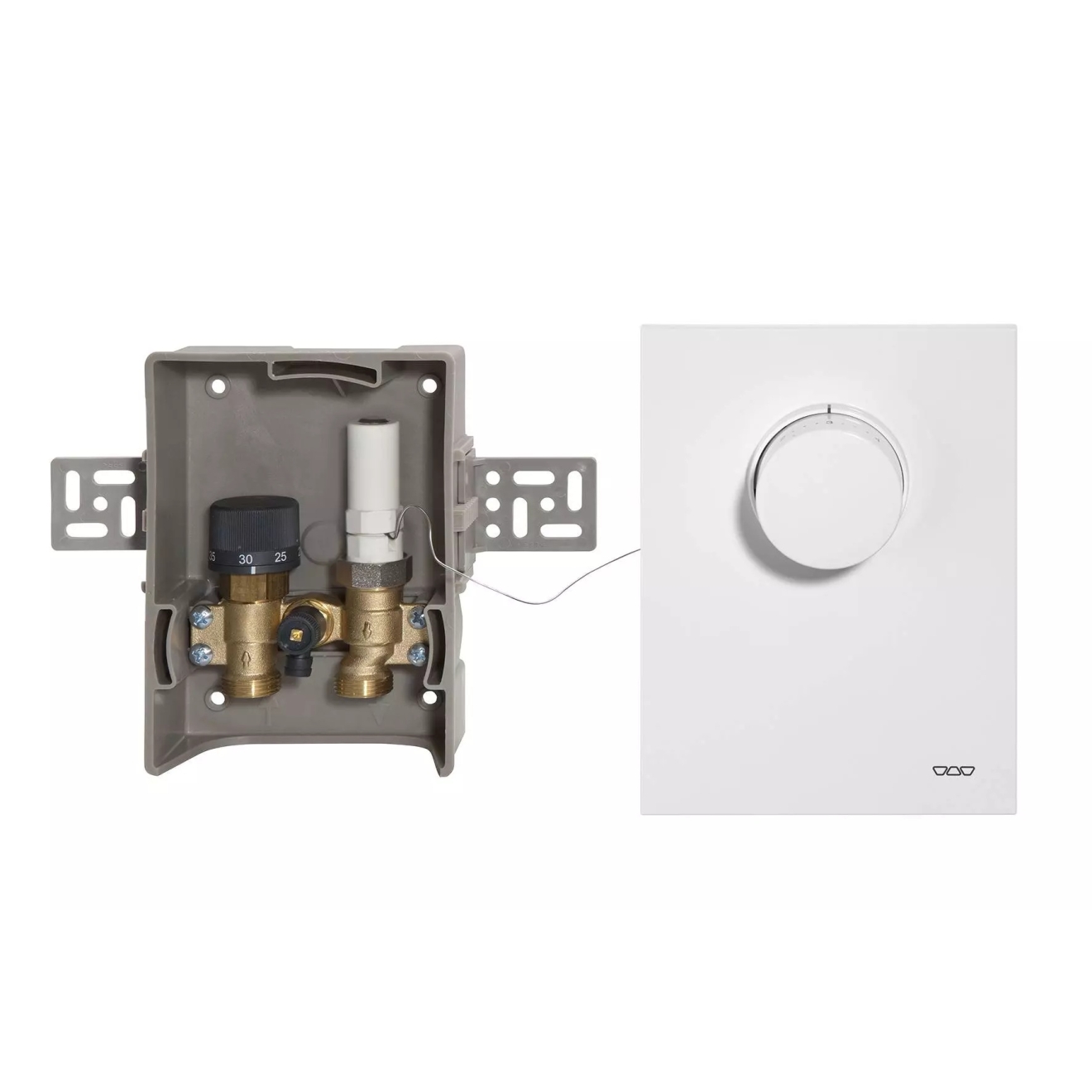 Schlüter BEKOTEC-THERM-RTBR Raumtemperatur-Regelungsventil weiß