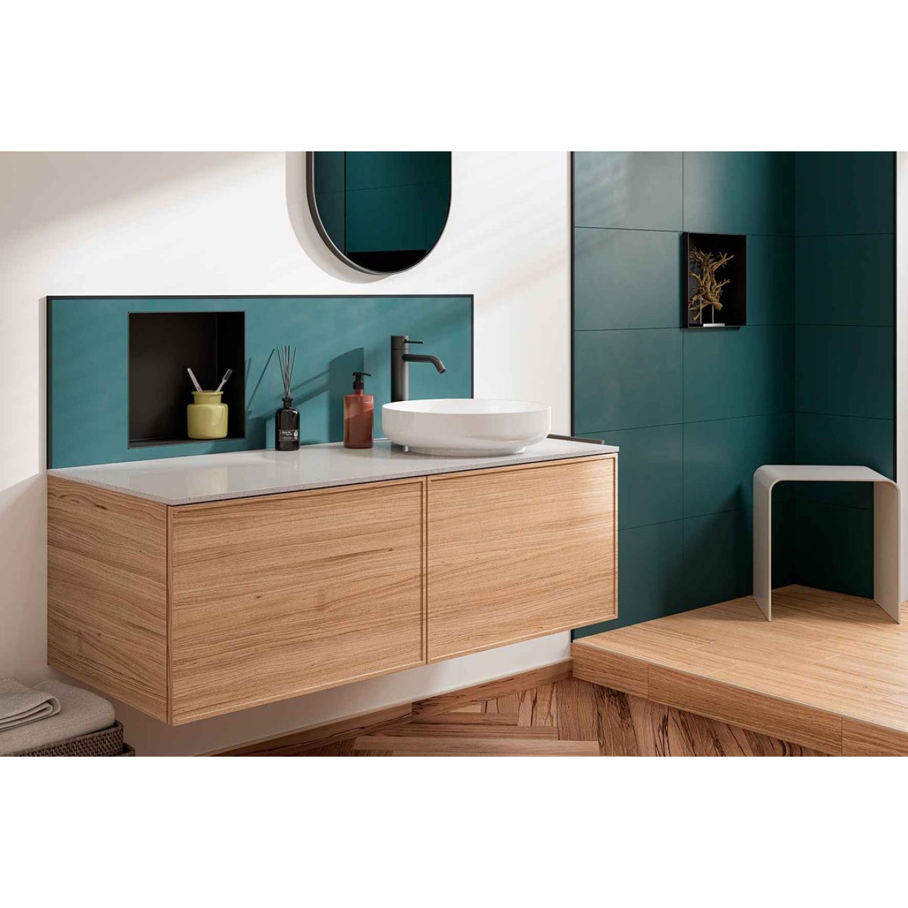 Schlüter DESIGN-NICHE 298x598 mm MBW - brillantweiß matt