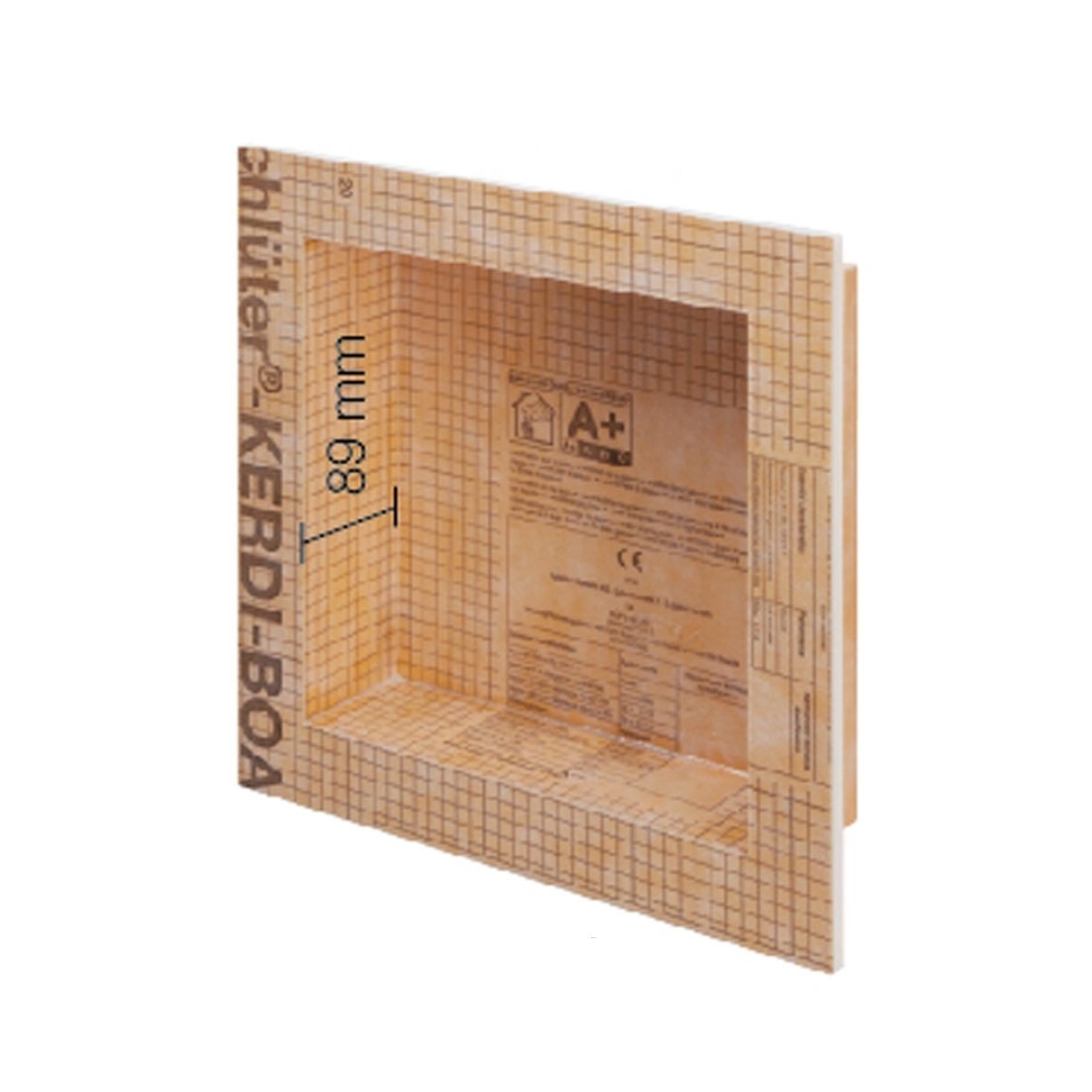 Schlüter Wandnische KERDI-BOARD-N 305x305x89 mm