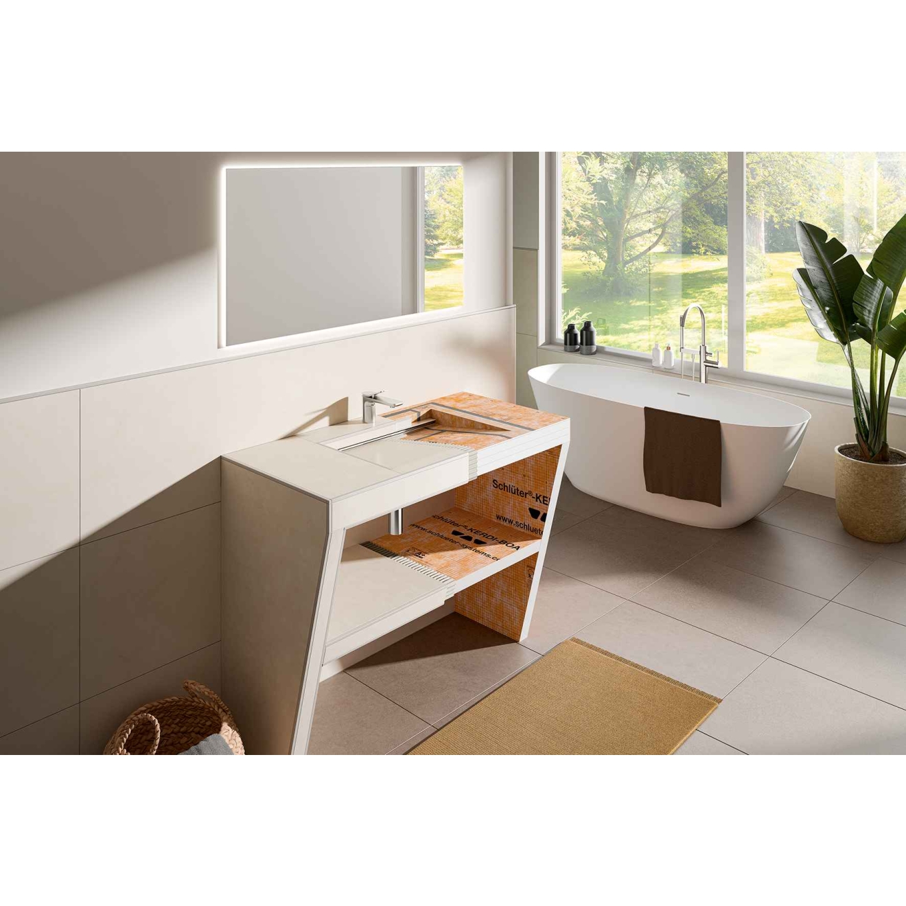 Schlüter KERDI-BOARD-WS Waschtisch-Element