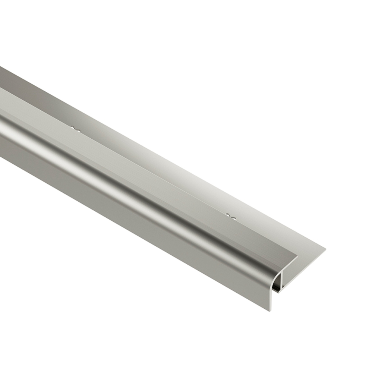 Schlüter VINPRO-RO Kantenschutzprofil (Wand) titan gebürstet Höhe: 3 mm