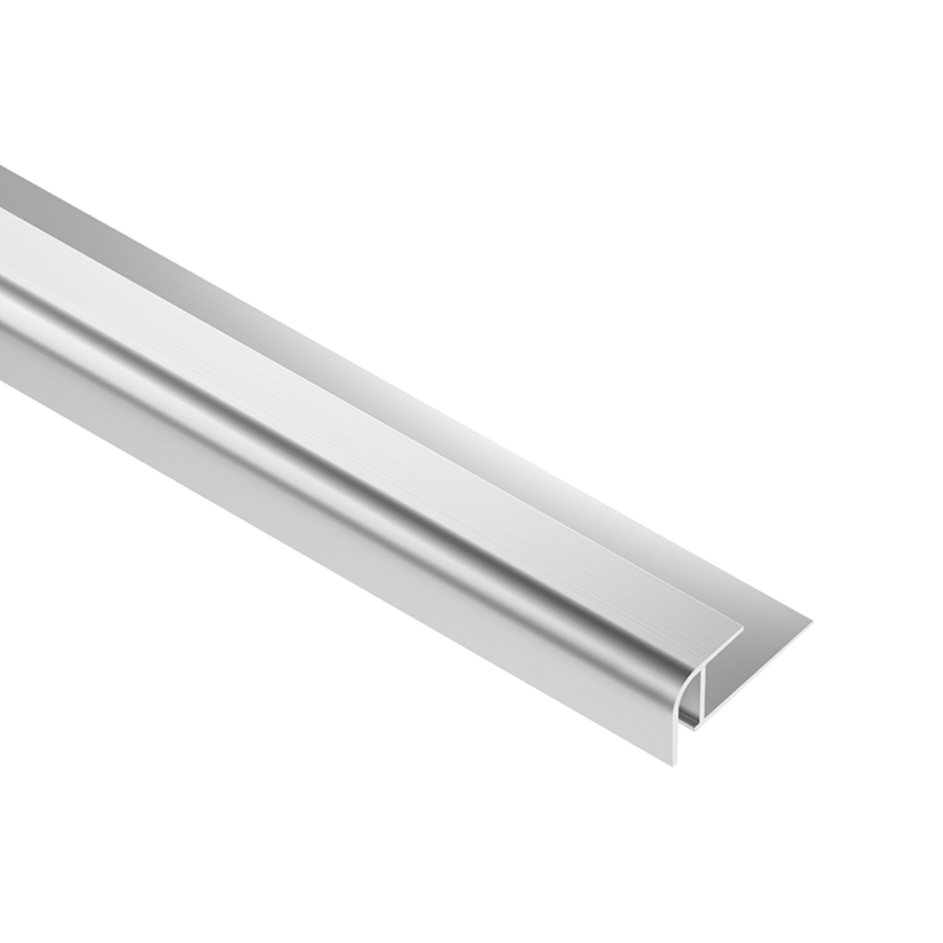 Schlüter VINPRO-RO Kantenschutzprofil (Wand) chrom gebürstet Höhe: 5 mm