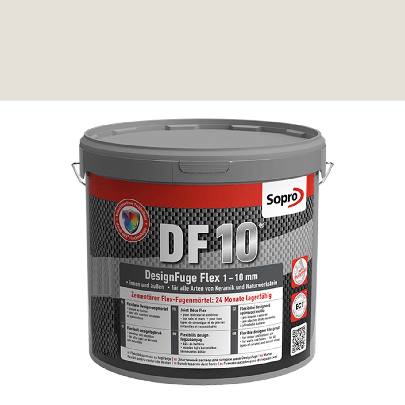 Sopro DesignFuge 1051 Flex DF10 hellgrau 16 Eimer 5 kg