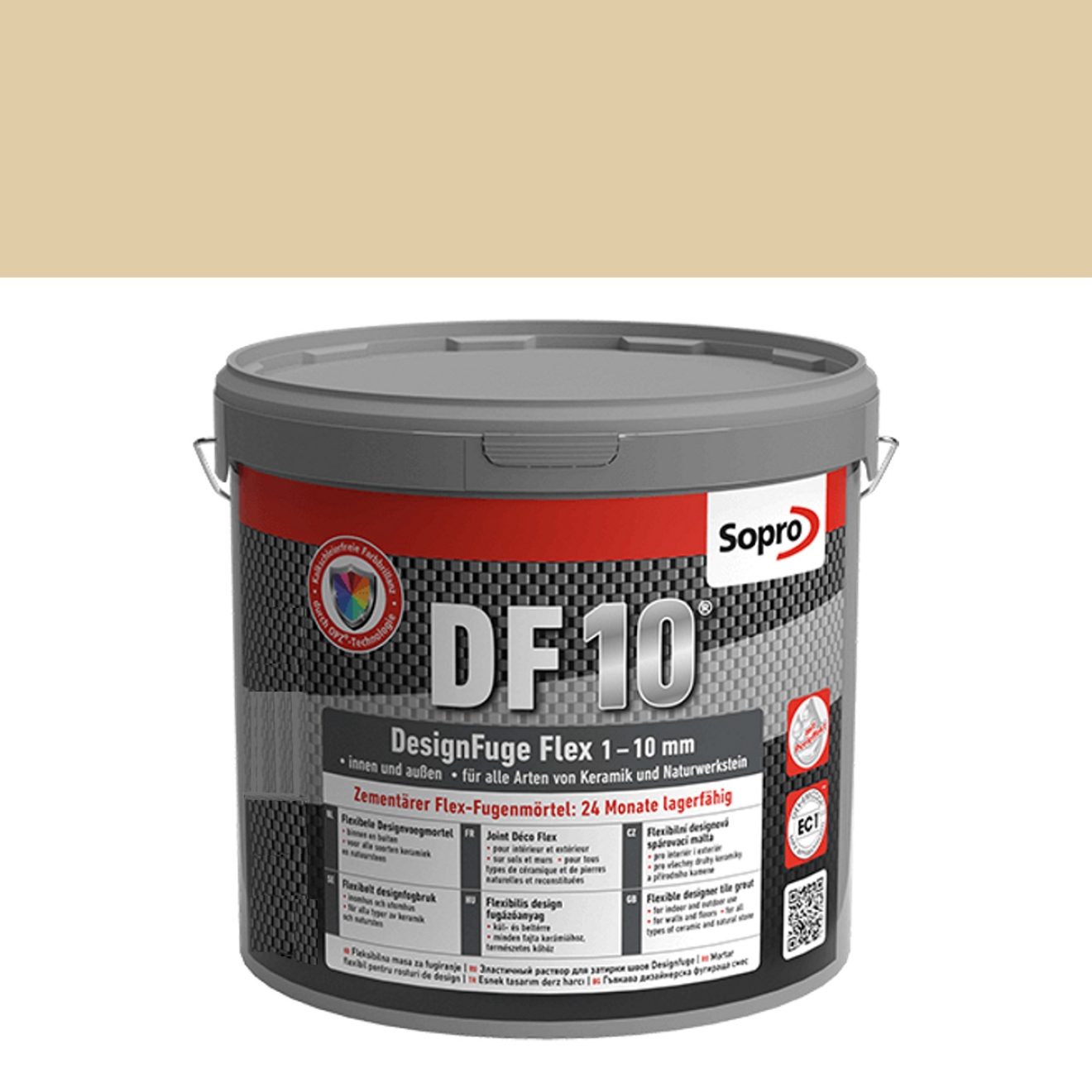 Sopro DesignFuge 1057 Flex DF10 beige 32 Eimer 5 kg