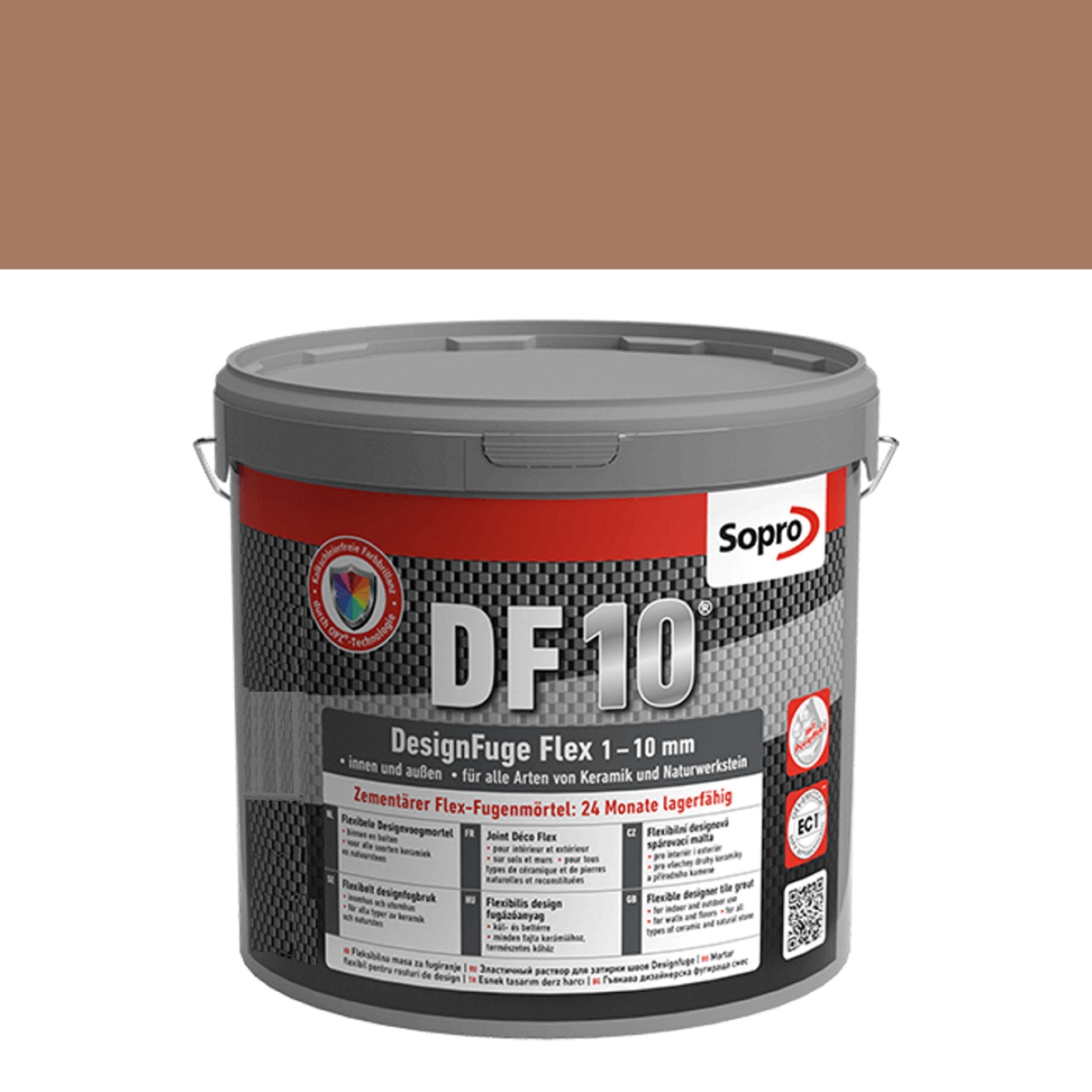 Sopro DesignFuge 1066 Flex DF10 braun 52 Eimer 5 kg