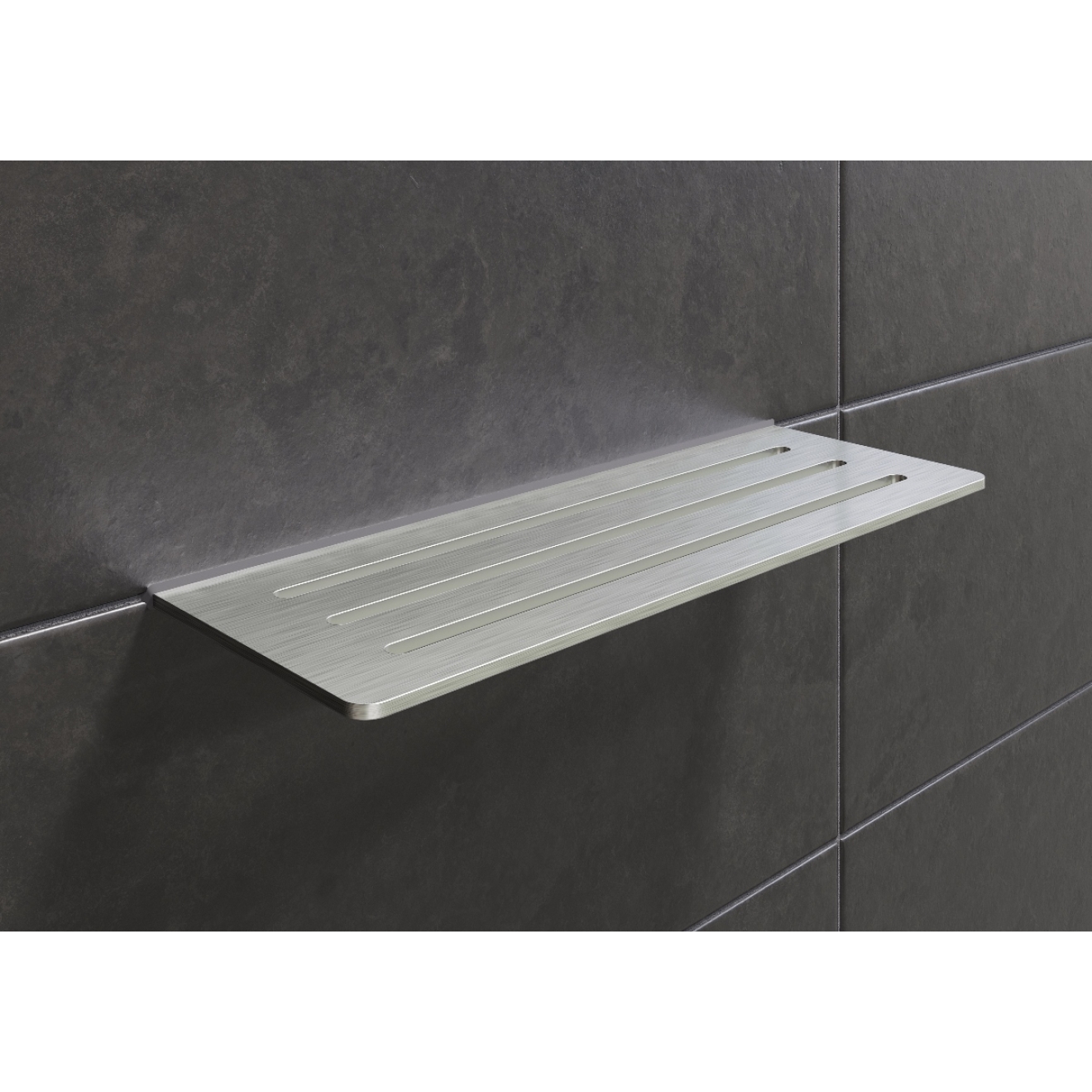 Schlüter Wandablage SHELF-W Edelstahl gebürstet 300x115 mm