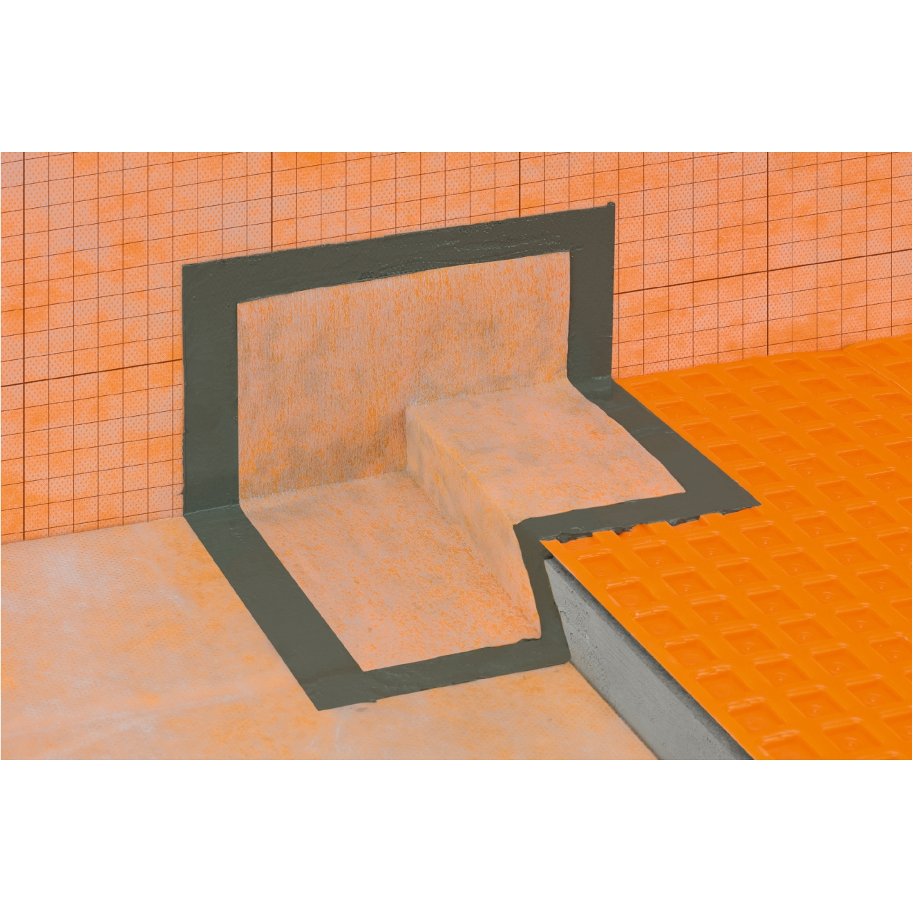 Schlüter KERDI-KERS Gefälleabdichtung 28 mm Rechts