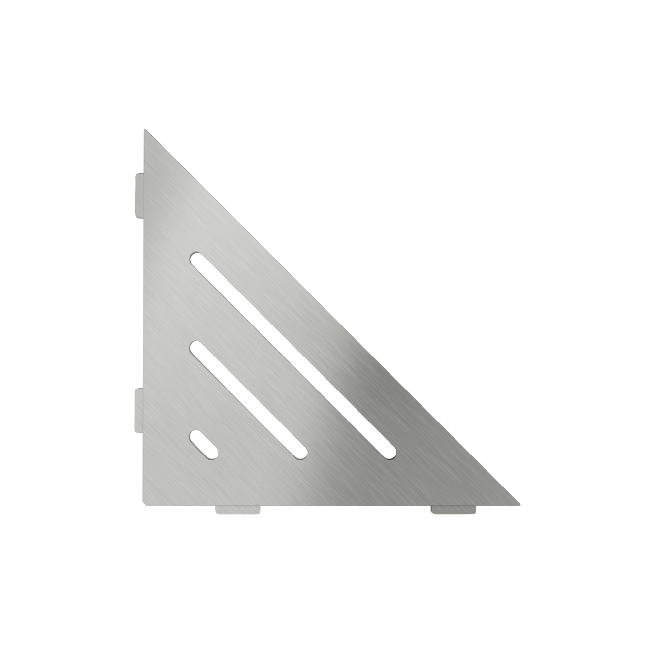 Schlüter Wandablage SHELF-E Edelstahl gebürstet 210x210 mm