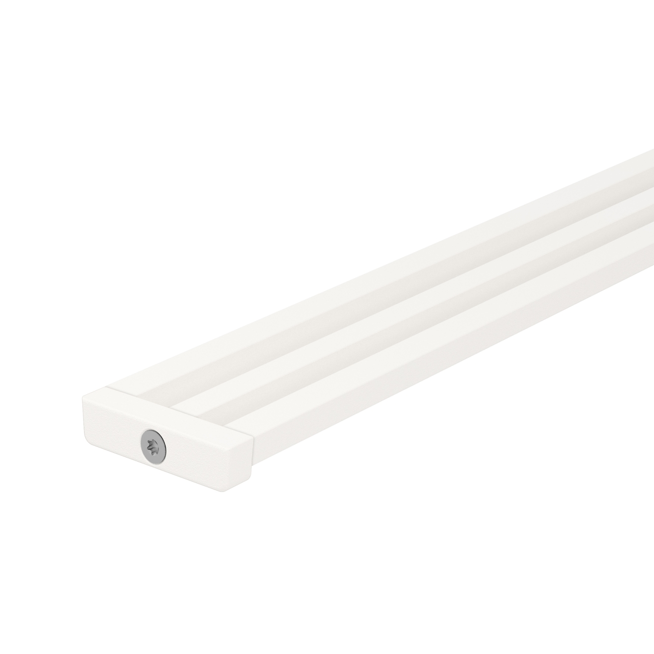 Schlüter KERDI-LINE-VARIO Entwässerungsprofil 180 cm WAVE 42 Brillantweiß matt