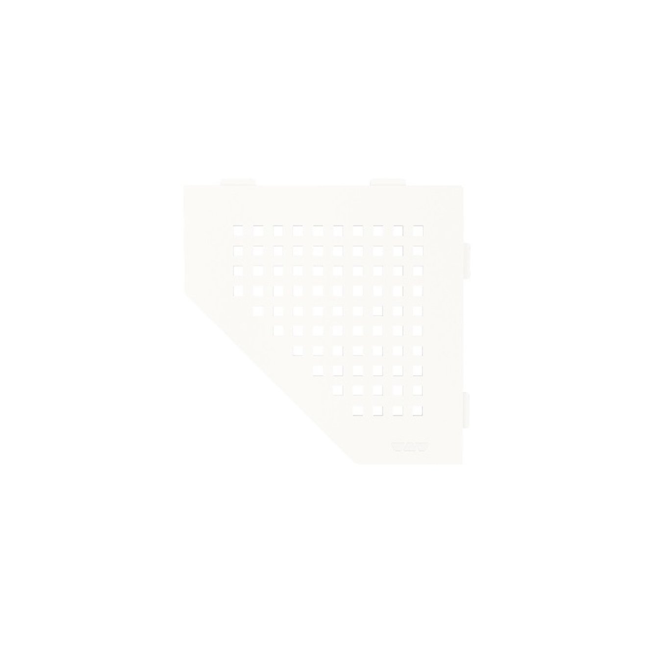 Schlüter Wandablage SHELF-E Brillantweiß matt 195x195 mm