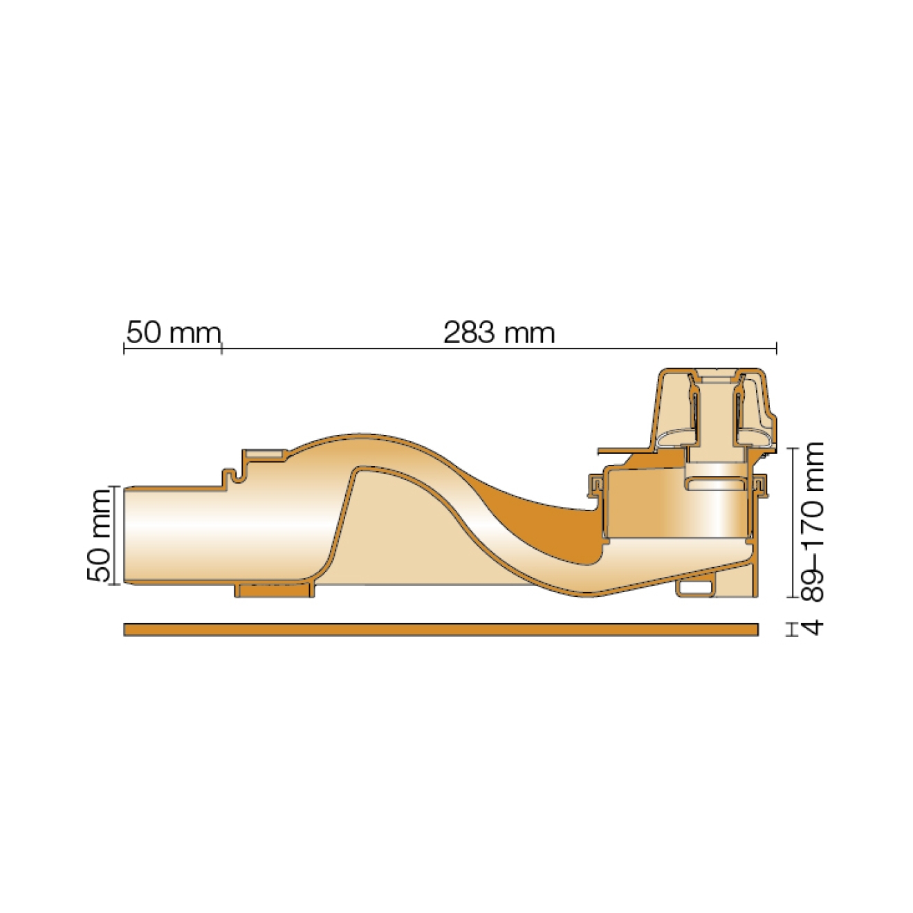 Schlüter KERDI-LINE VARIO-H 50