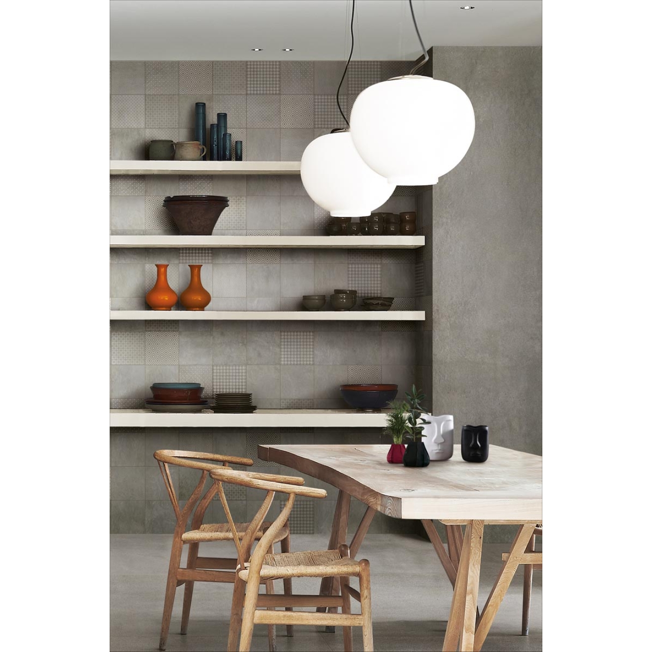 Florim Creative Design Studios Concreate R+PTV Boden- und Wandfliese 120x120 cm 6mm