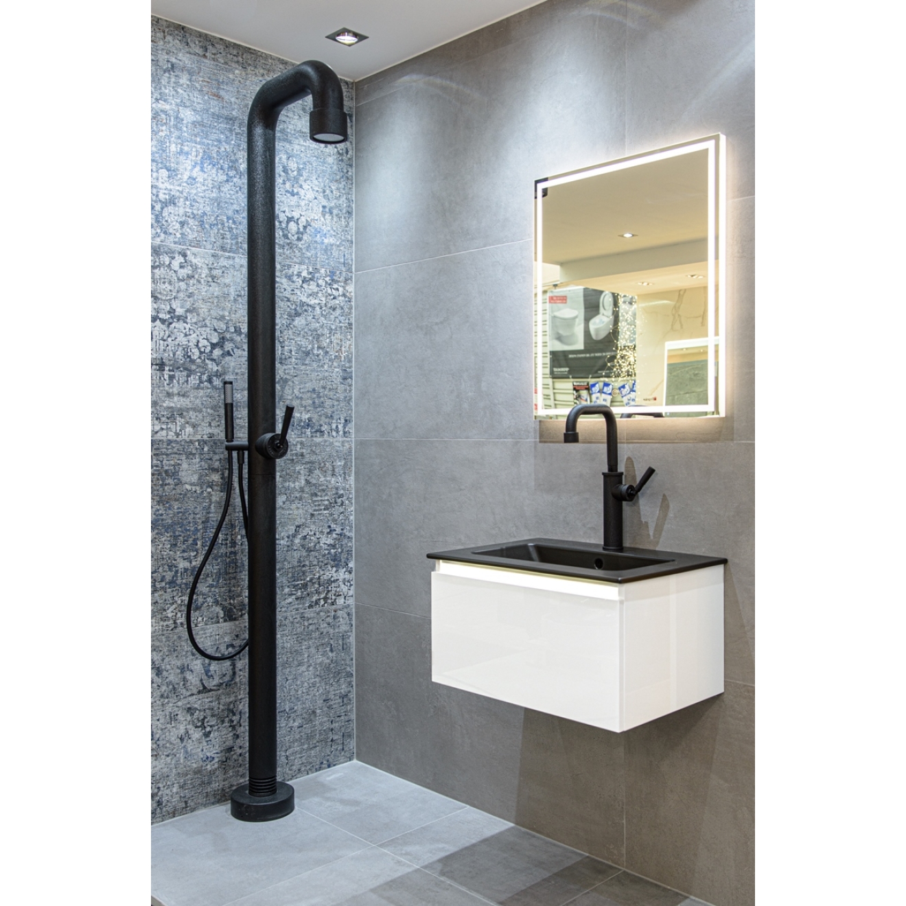 PrimeCollection Timeline Boden- und Wandfliese Grey 60x120 cm