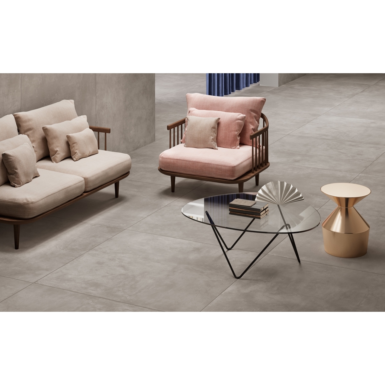 PrimeCollection Timeline Terrassenplatte Grey 60x120 cm