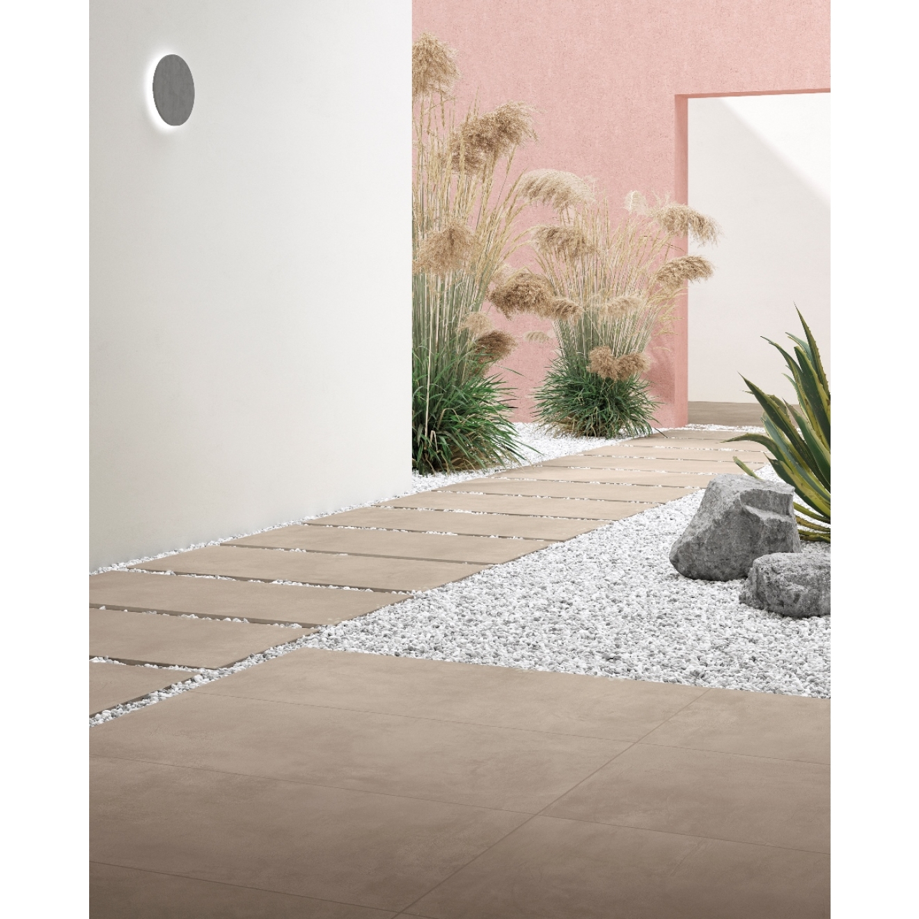 PrimeCollection Timeline Terrassenplatte Taupe 60x120 cm