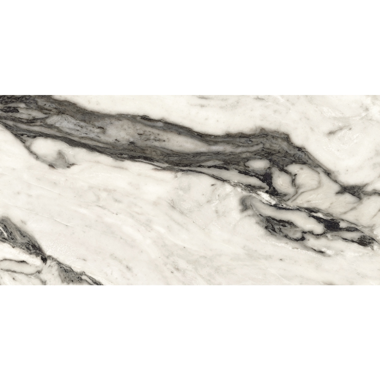 Provenza Unique Marble Boden- und Wandfliese Bianco Siena matt SilkTech 60x120 cm