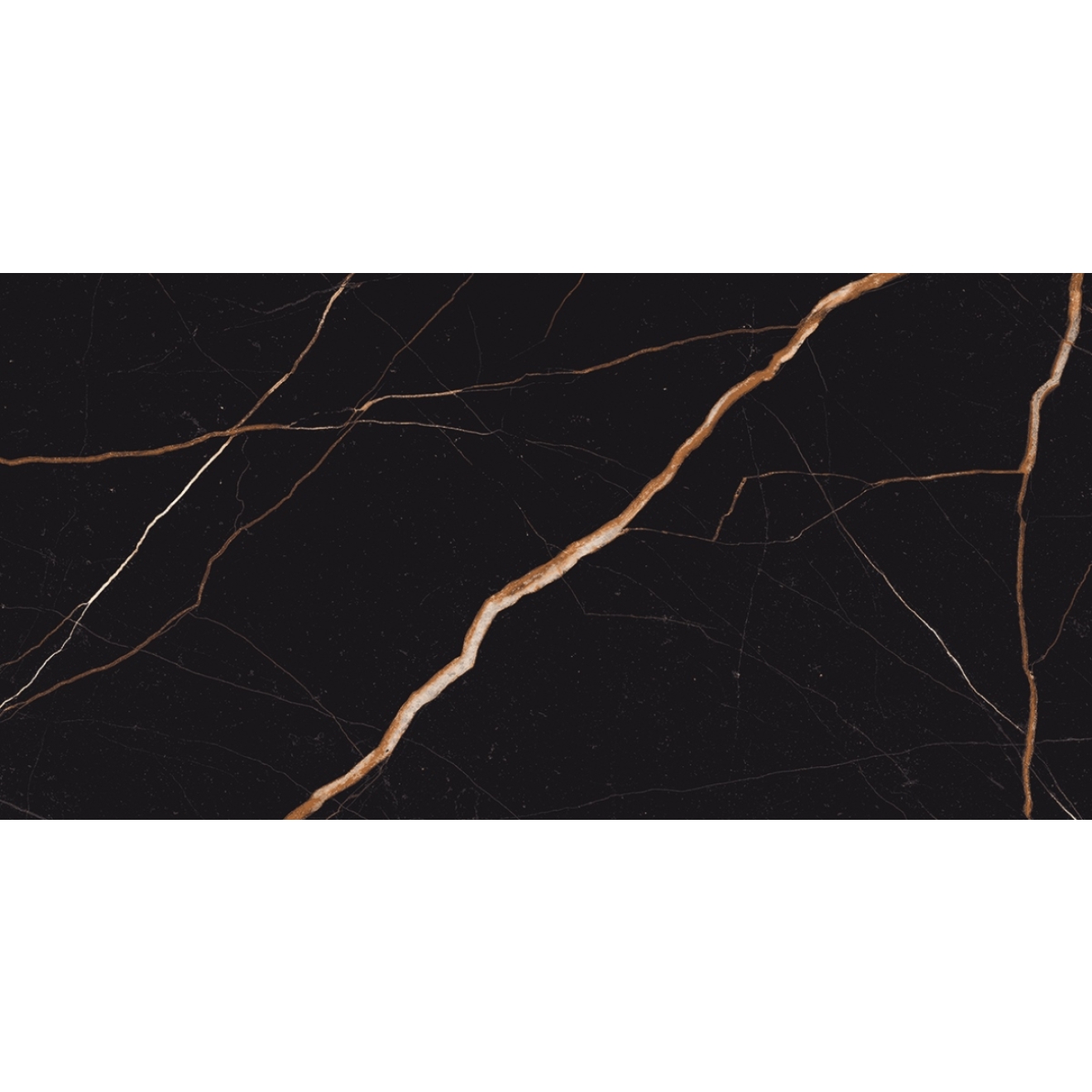 Provenza Unique Marble Boden- und Wandfliese Sahara Noir matt SilkTech 60x120 cm