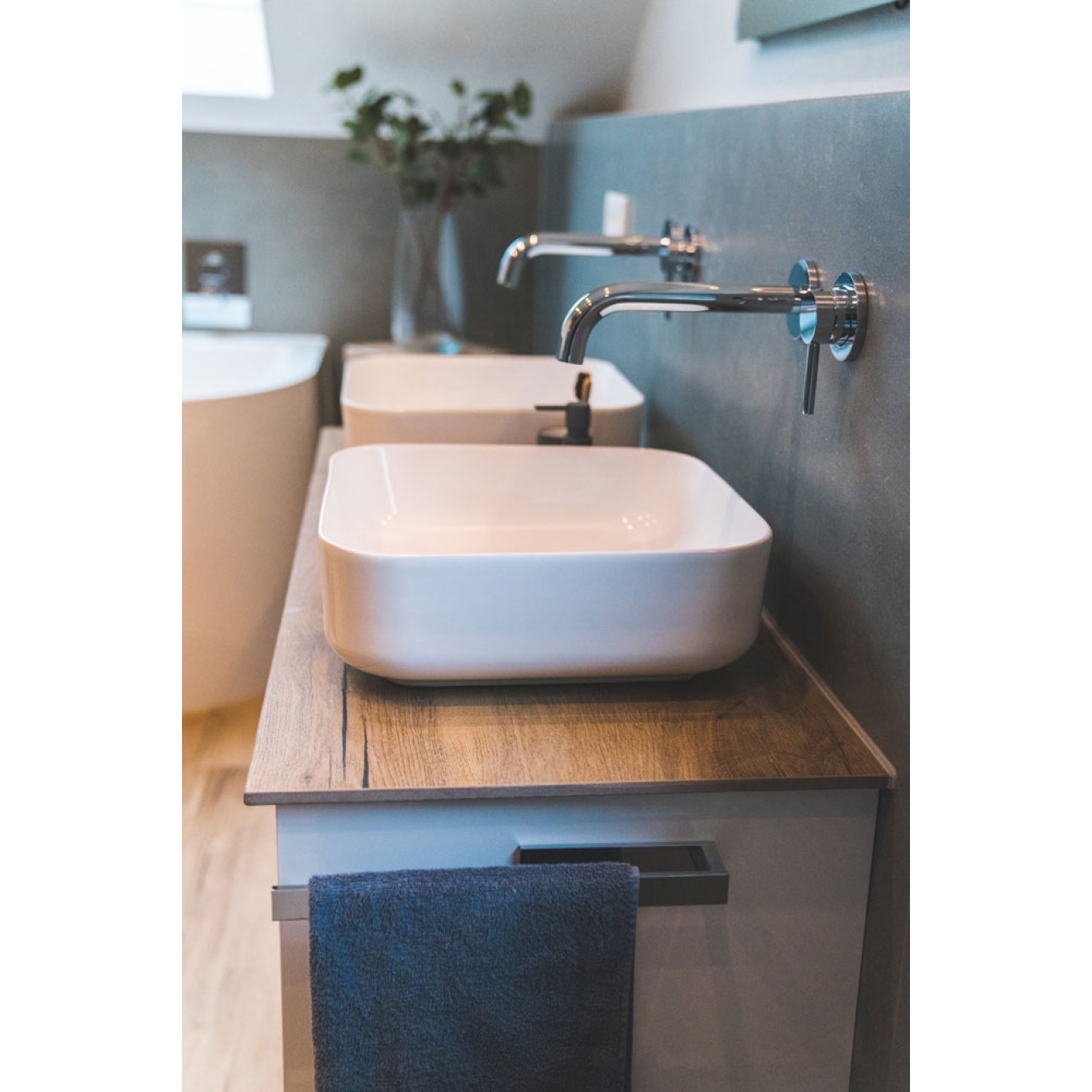 Flaviker Nordik Wood Bodenfliese Gold 20x120 cm - Stärke: 9 mm - GRIP