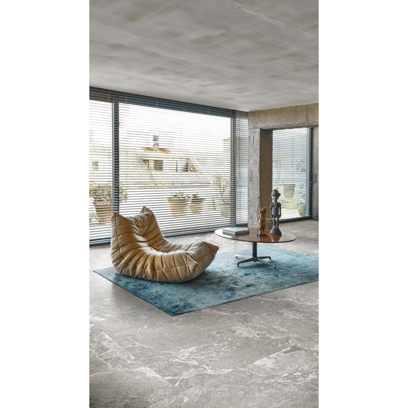 Florim Creative Design Onyx&More White Porphyry Strukturiert Boden- und Wandfliese 60x60 cm