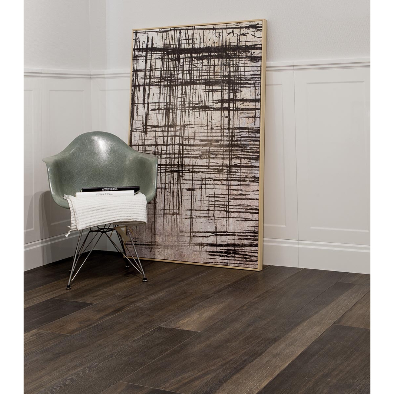 Florim Creative Design Wooden Tile Brown Strukturiert Bodenfliese 20x120 cm