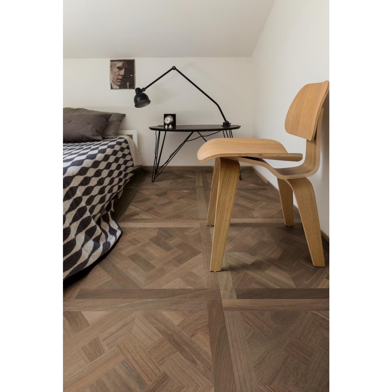 Florim Creative Design Wooden Tile Brown Naturale Dekor 80x80 cm