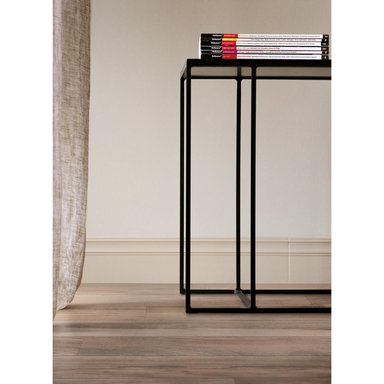 Florim Creative Design Wooden Tile Walnut Strukturiert Bodenfliese 20x120 cm