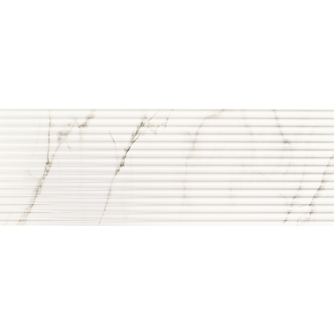 Love Tiles Precious Calacatta Shine Wanddekor Flow 35x100 cm